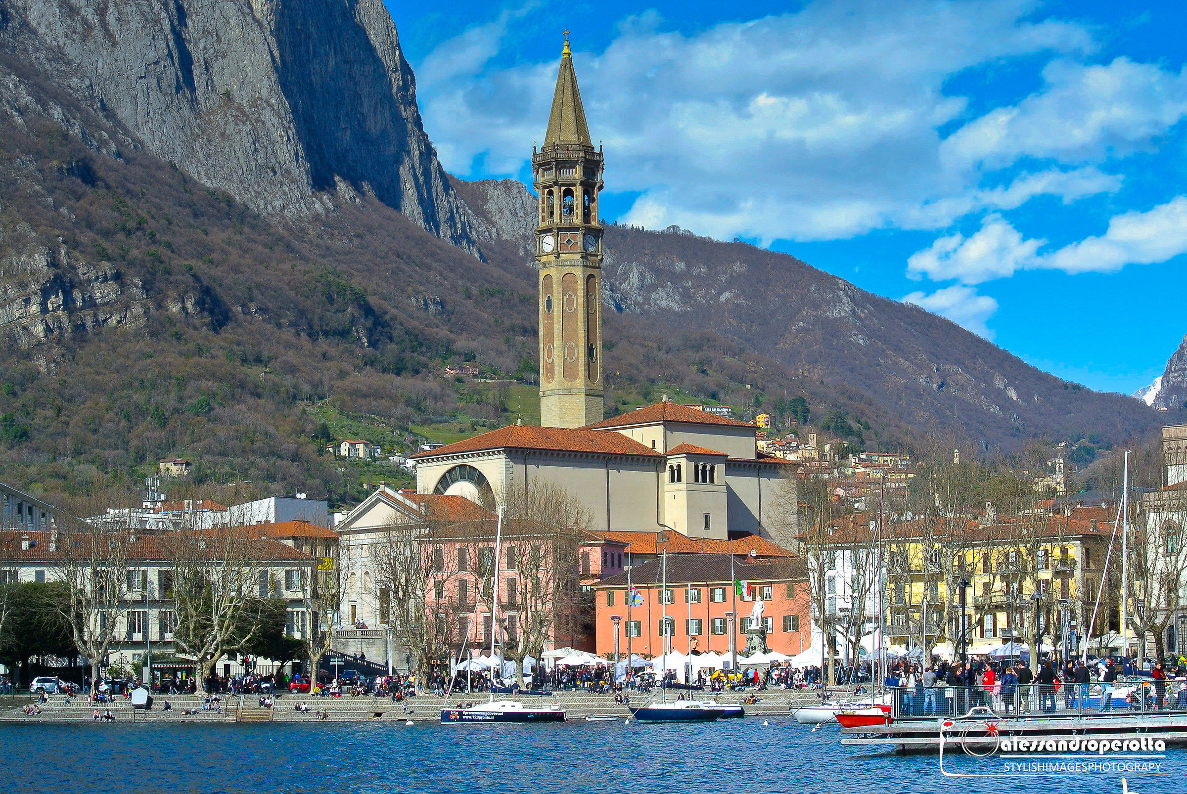 Lecco lakefront