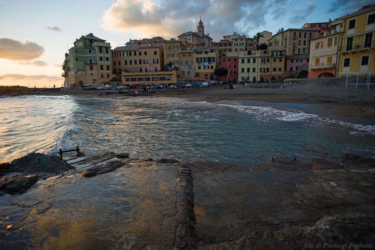 In Bogliasco in the evening
