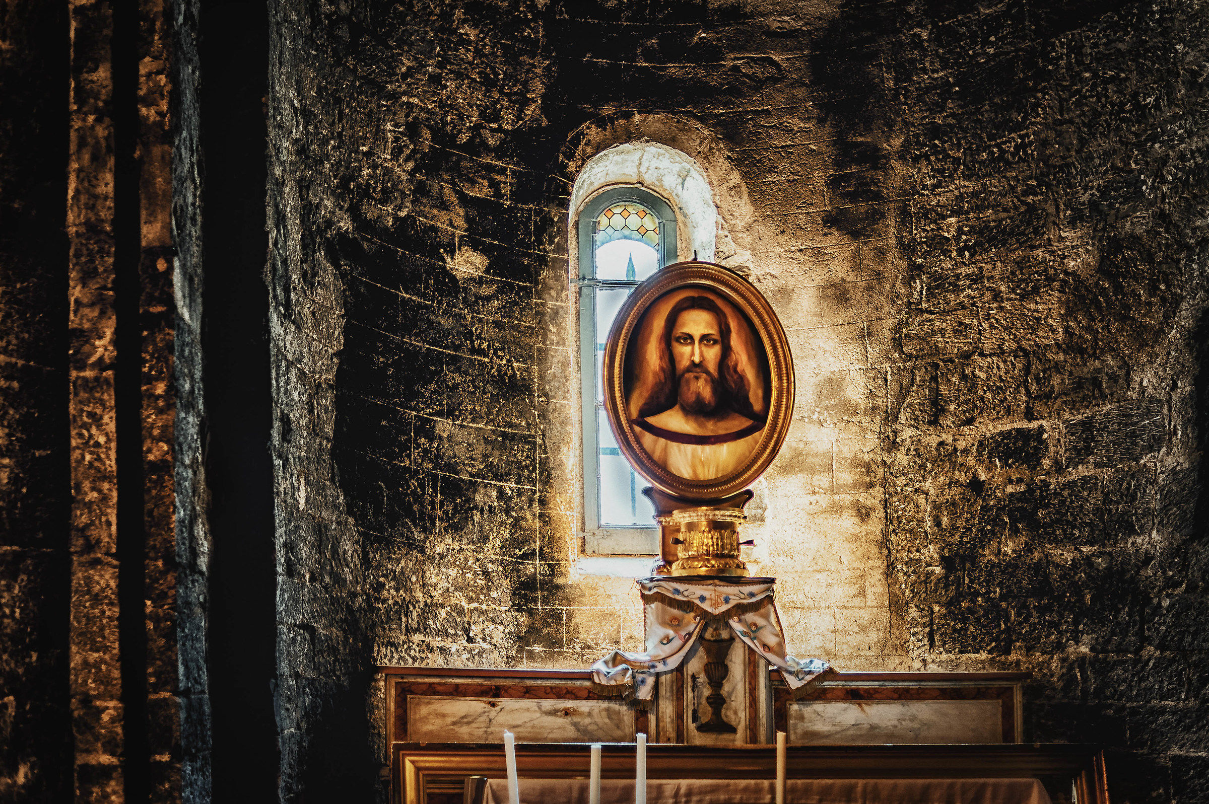 Pala d'altare San Nicolo' di Capodimonte Camogli