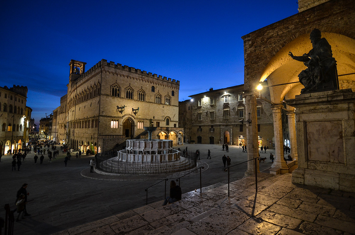 Piazza IV Novembre Perugia