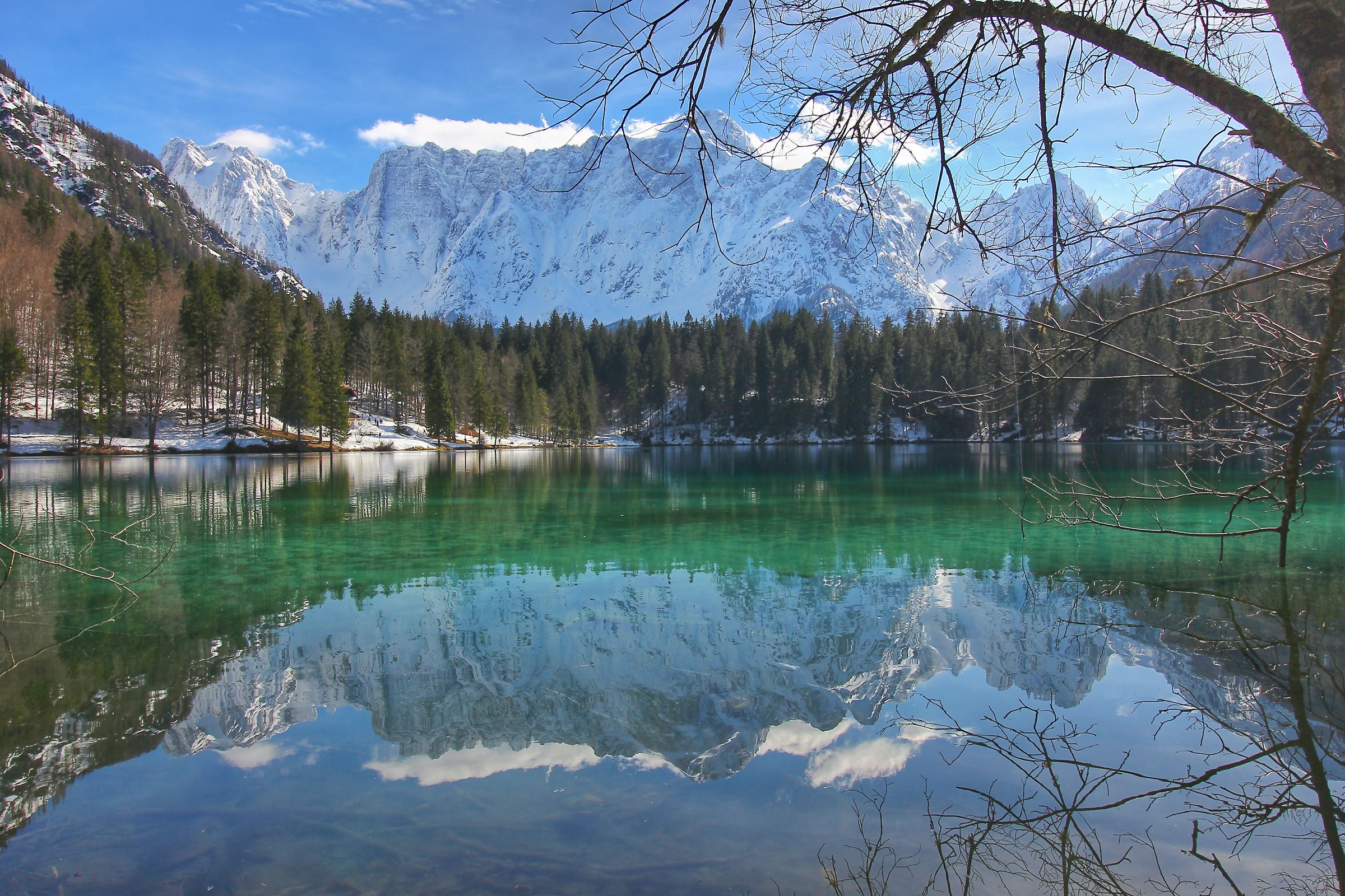 Lower Lake of Fusine
