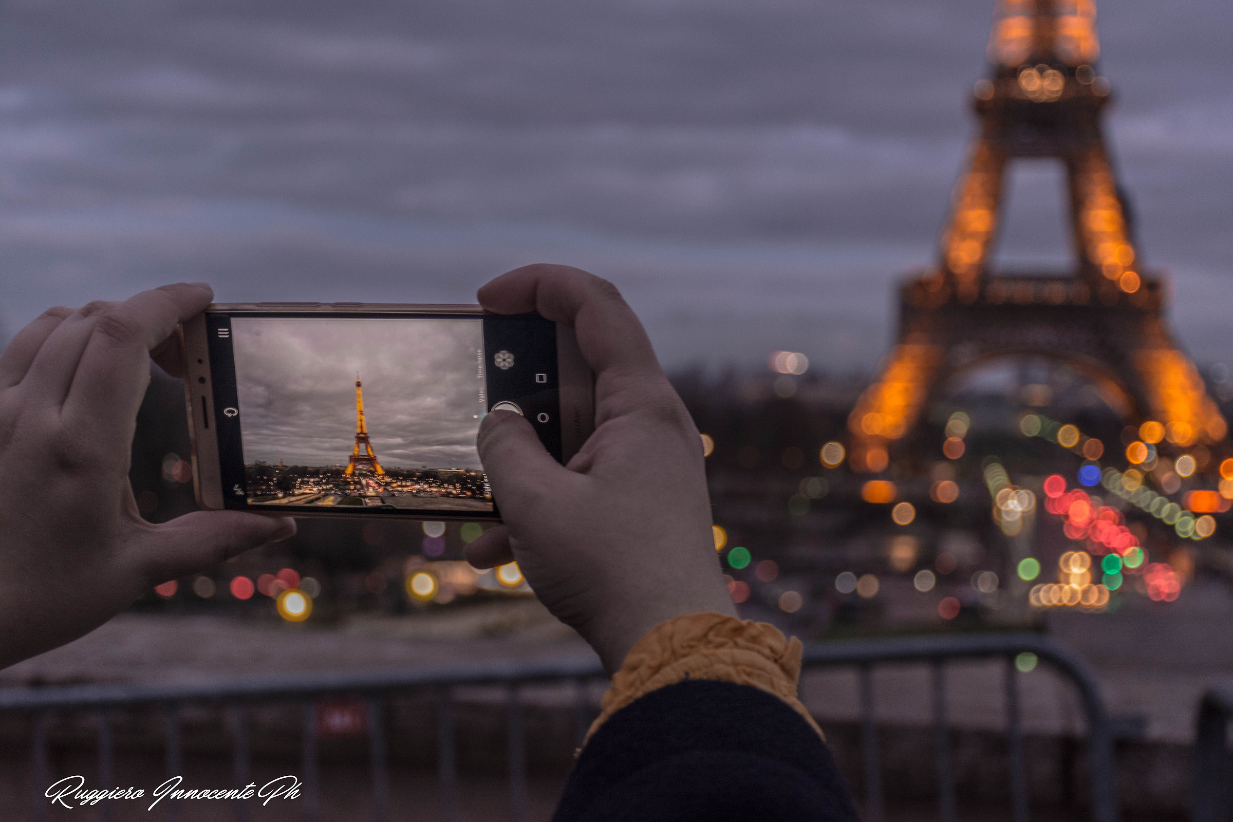 Tour Eiffel, effetto bokeh