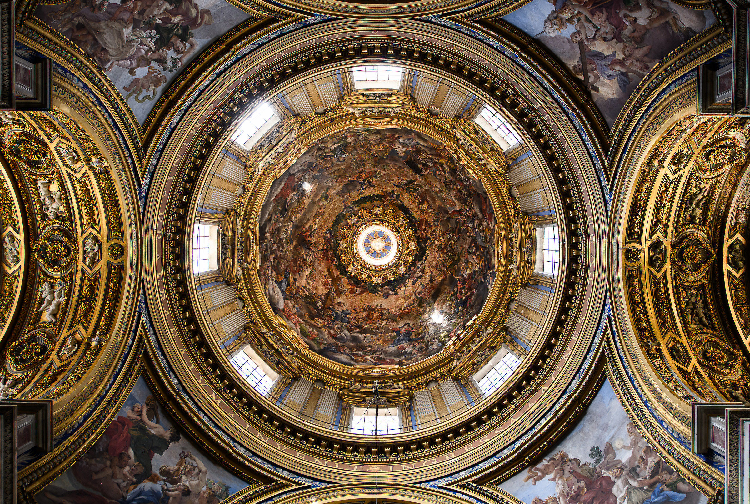Rome-S. Agnese dome in Agone (P.za Navona)