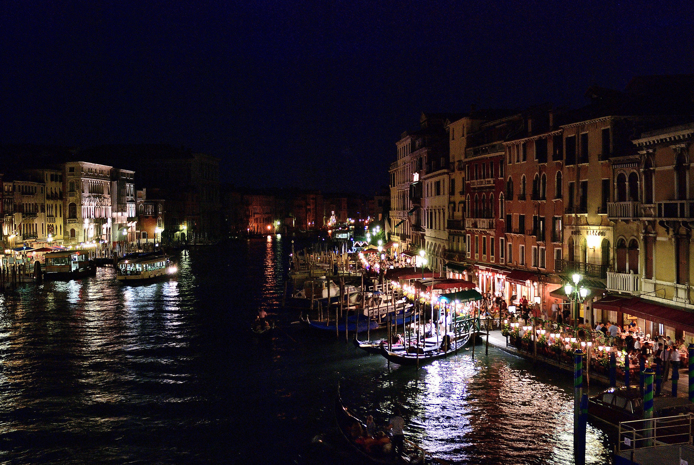 Canal Grande di notte