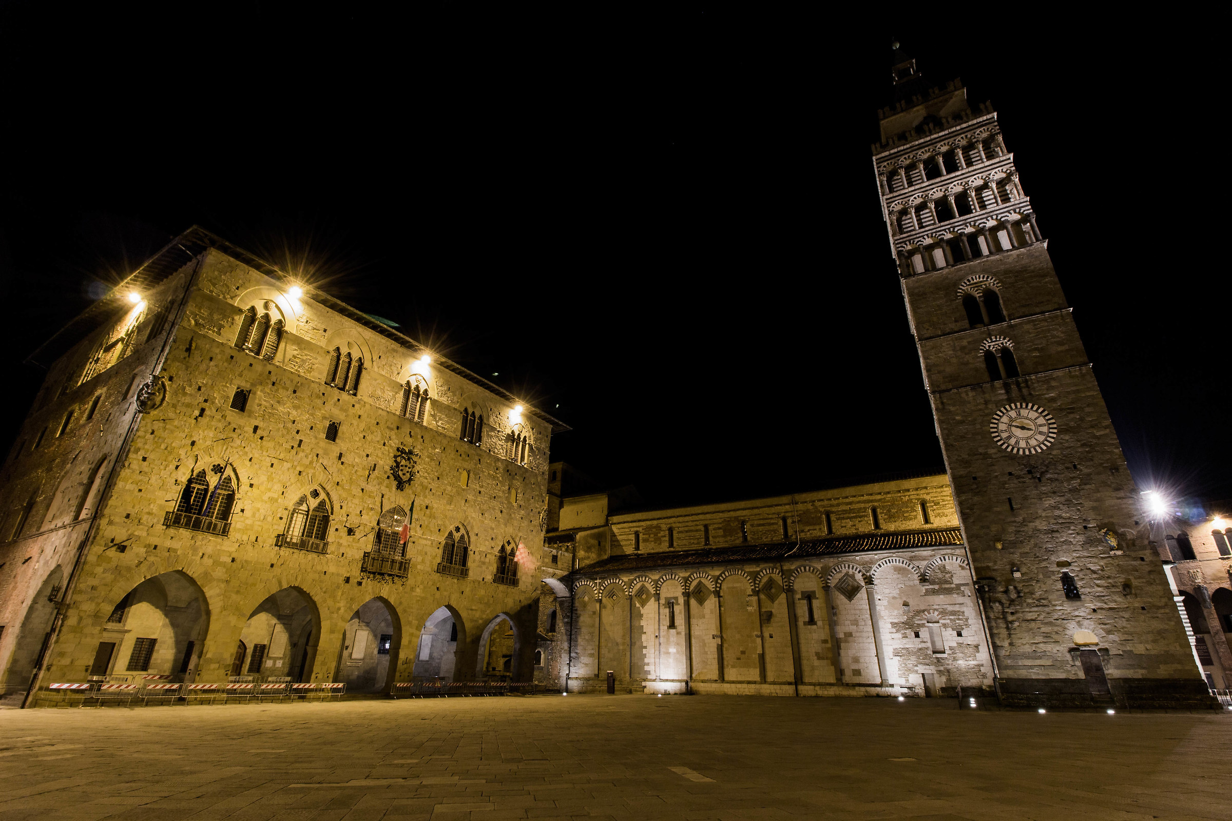 Piazza del Duomo in Pistoia