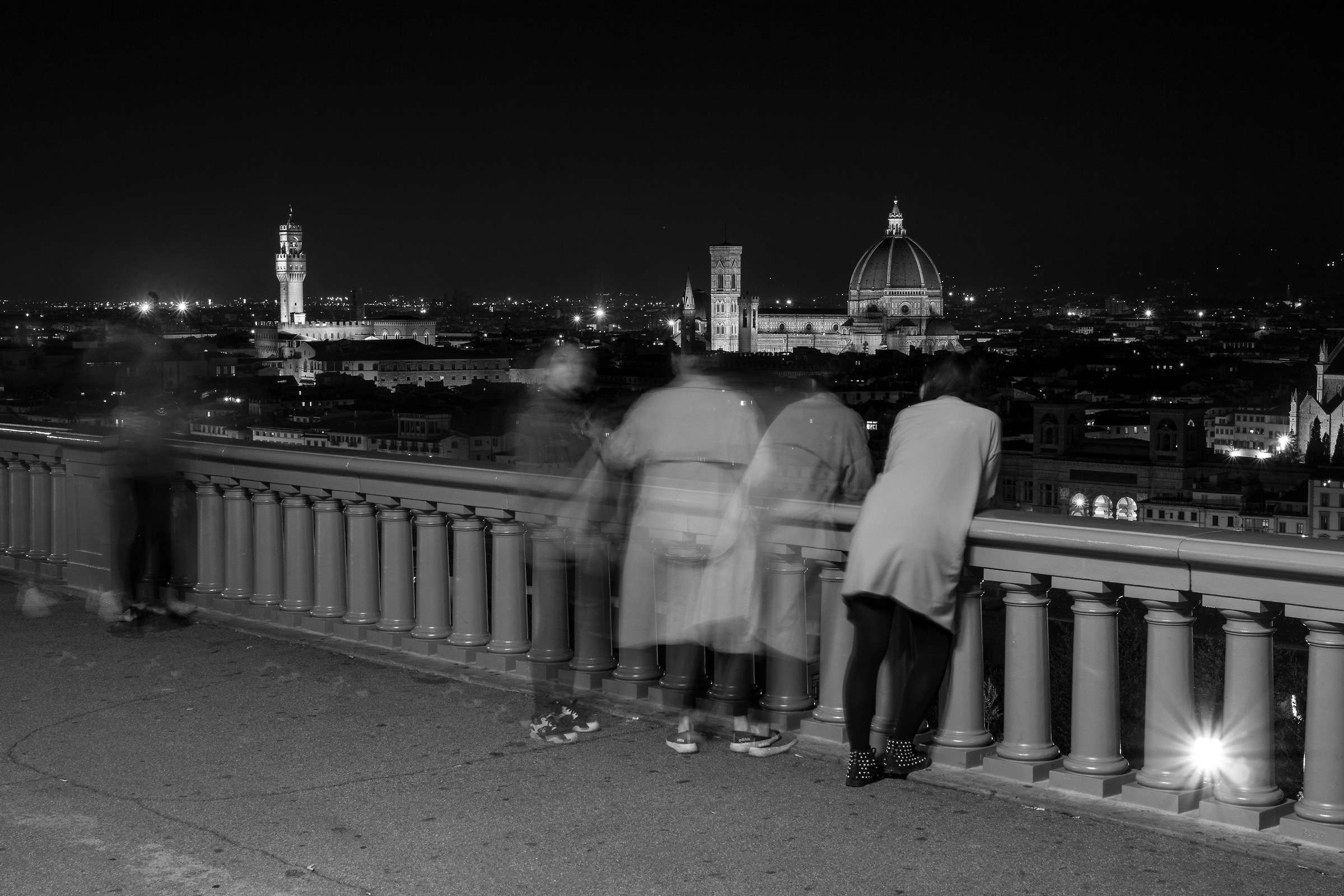 ghosts at the Piazzale