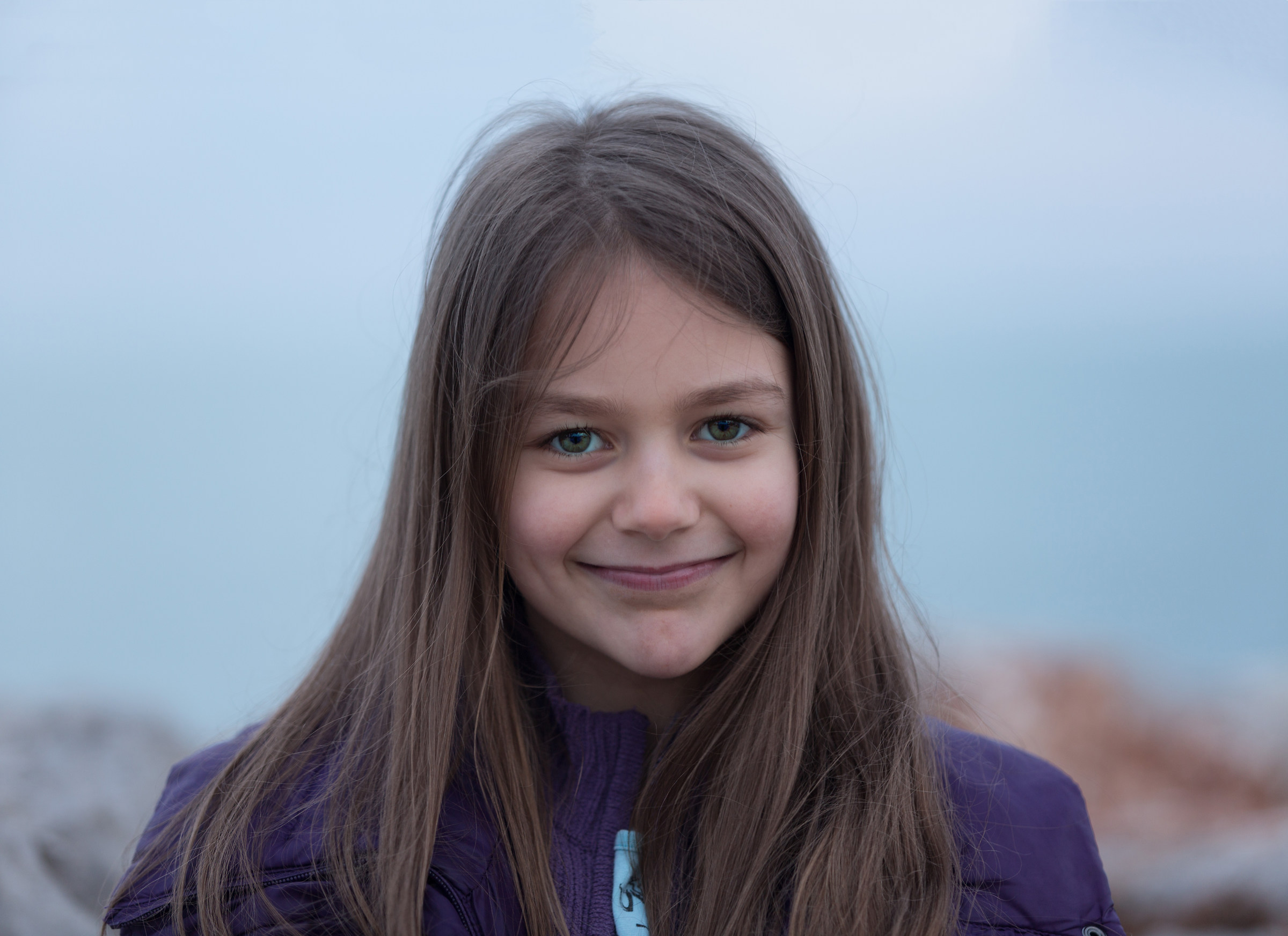 Dalila, ritratto al mare