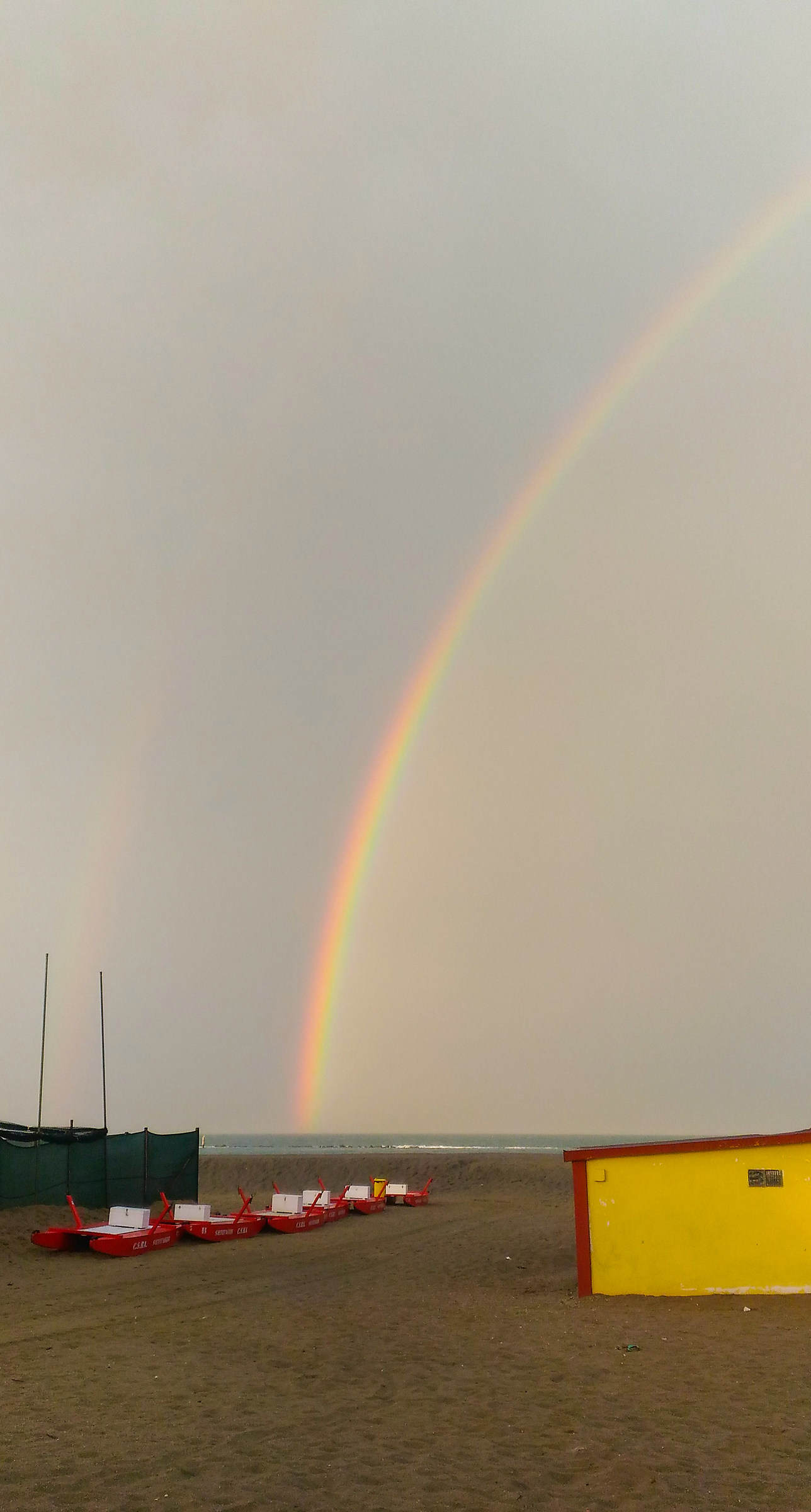 Rainbow in the evening