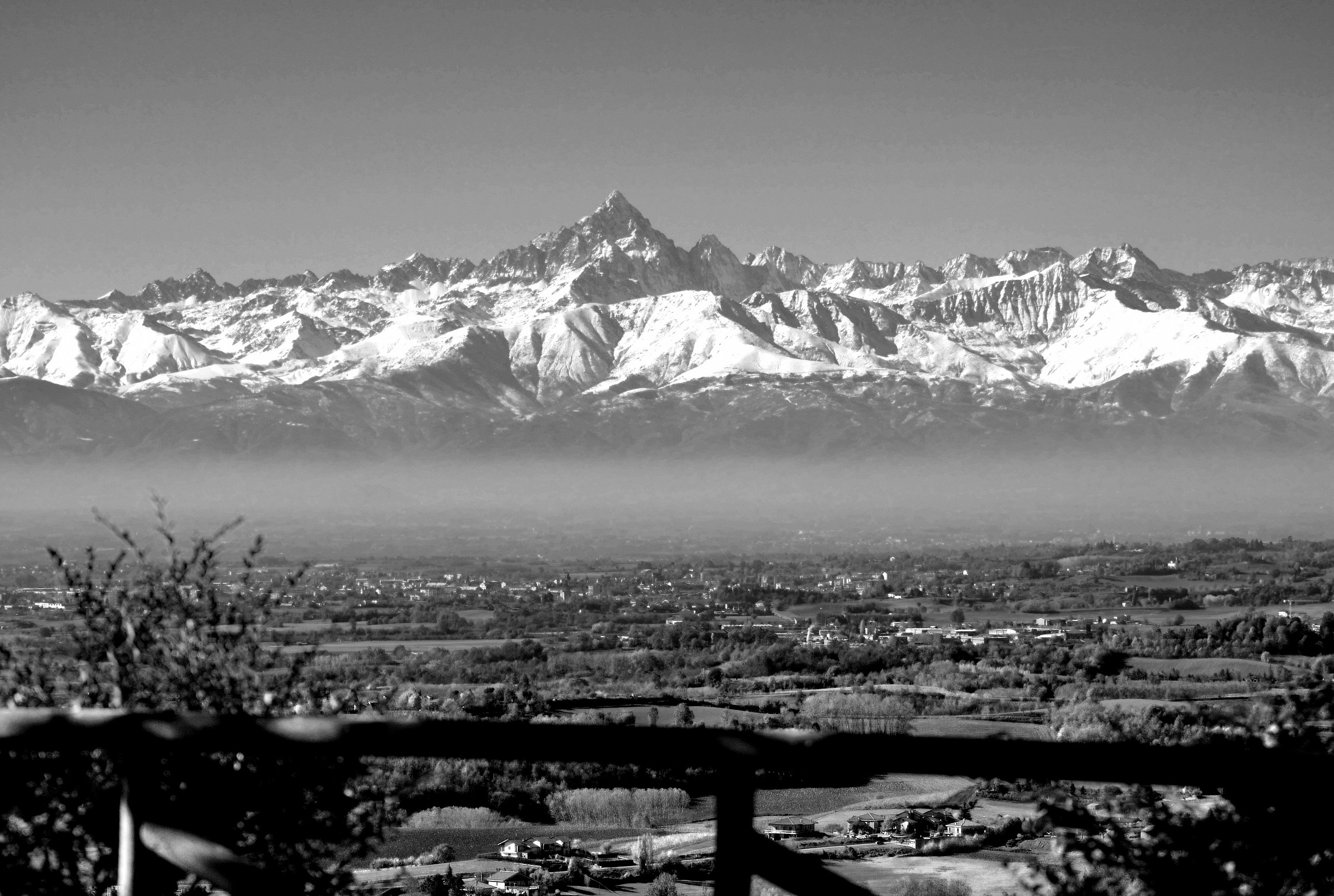 Monviso from Albugnano