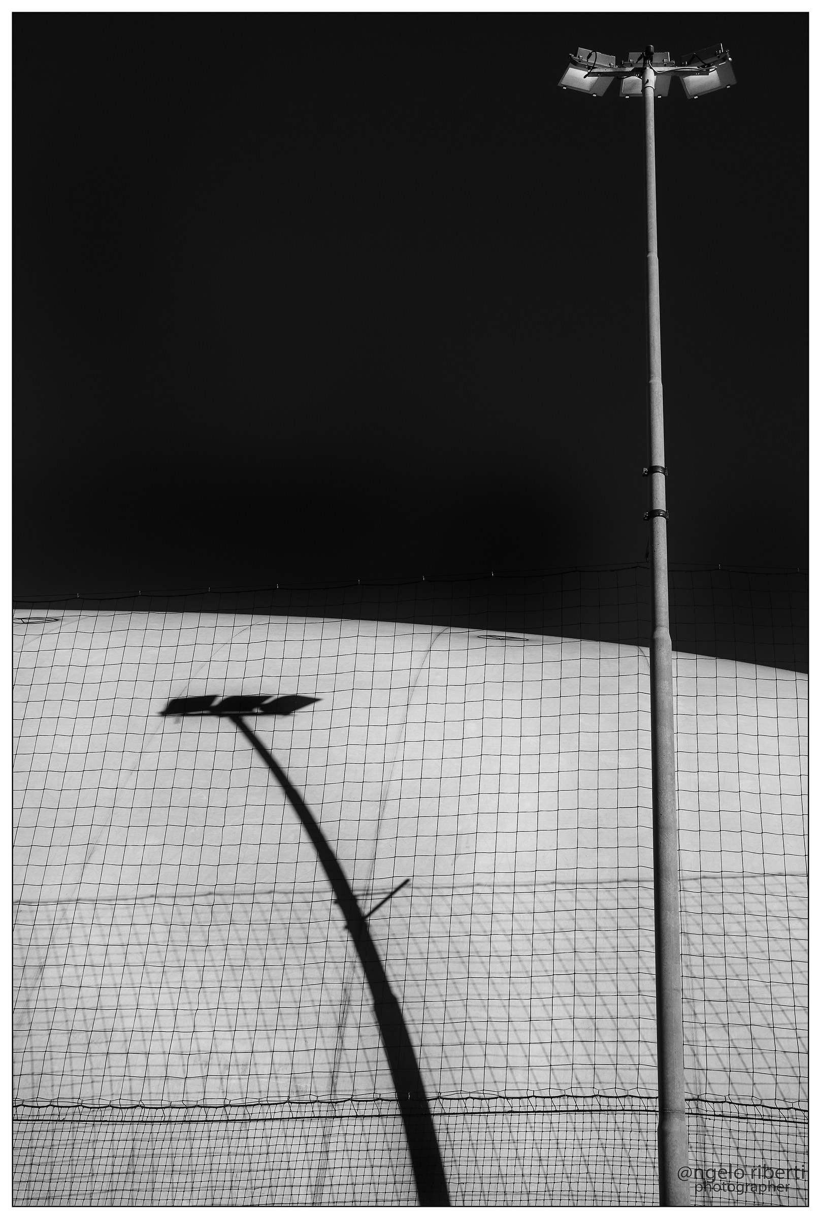 A simple ... Black and white