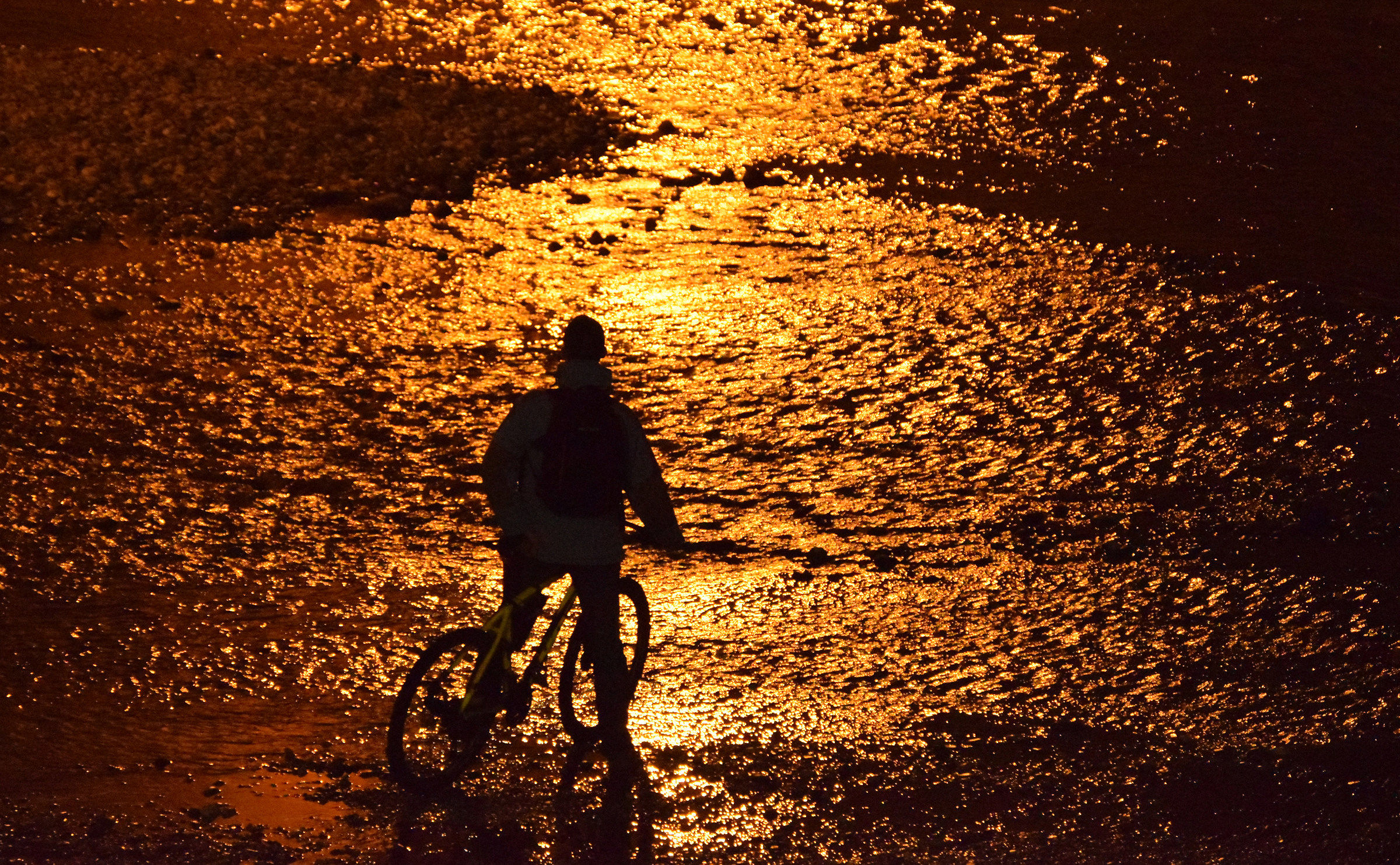 Cyclist in Castelvecchio