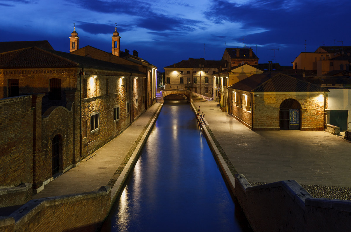 Comacchio in blue!