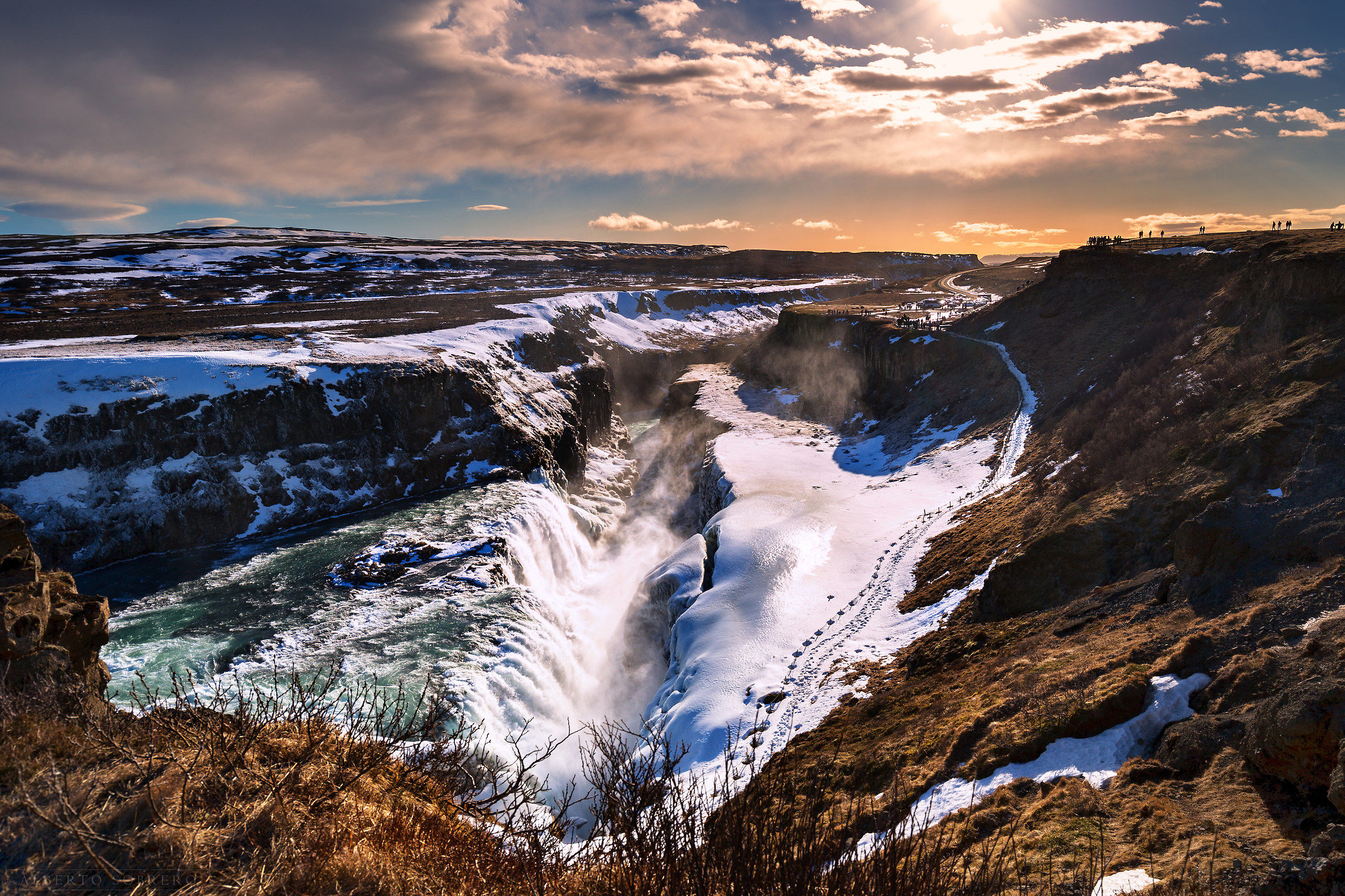 Gullfoss-The Golden Waterfall