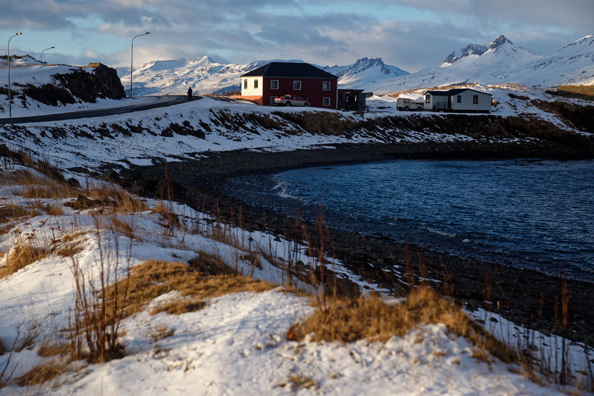 Ultime luci a Djúpivogur