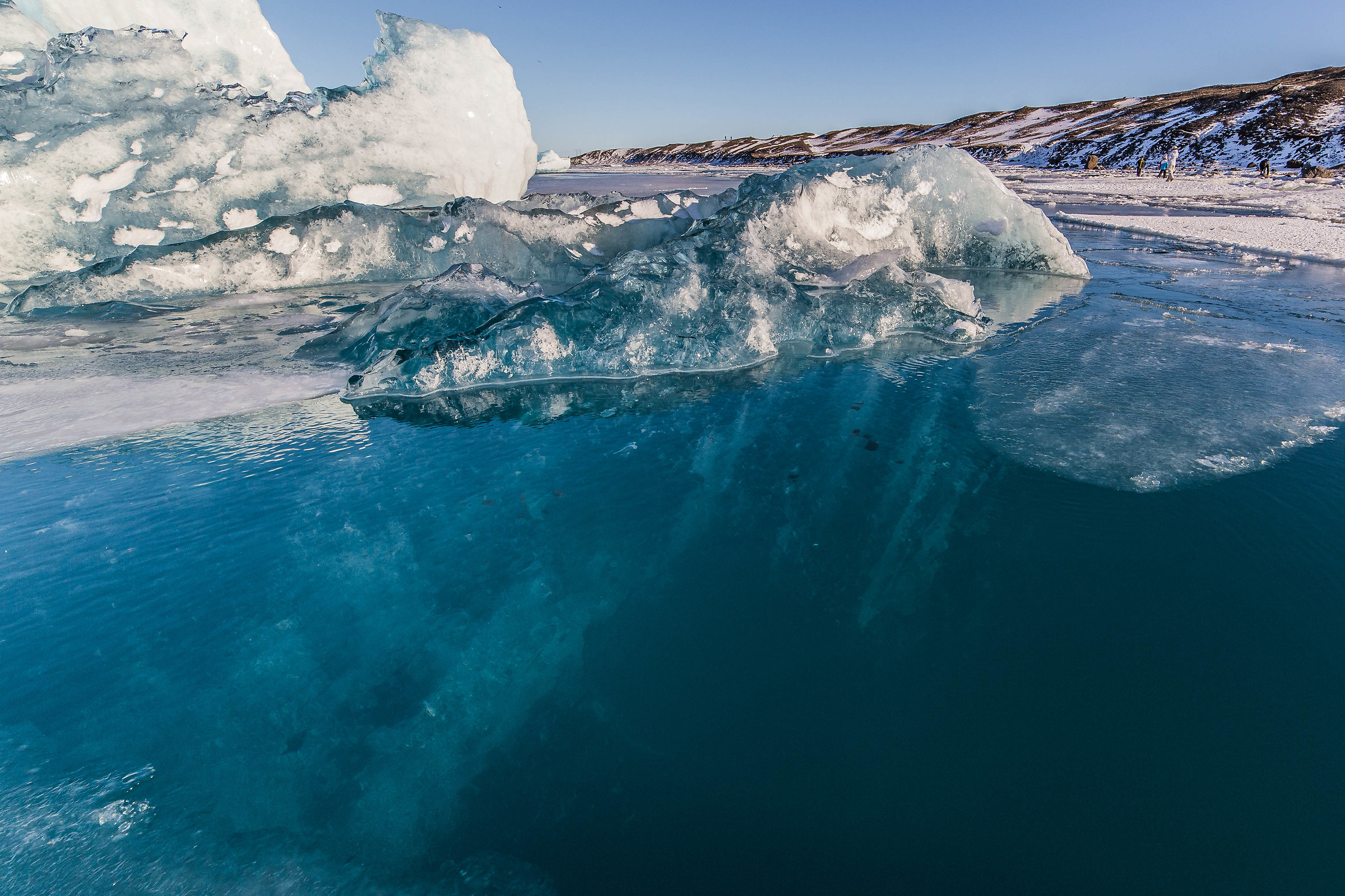 Little iceberg in Jökulsárlón