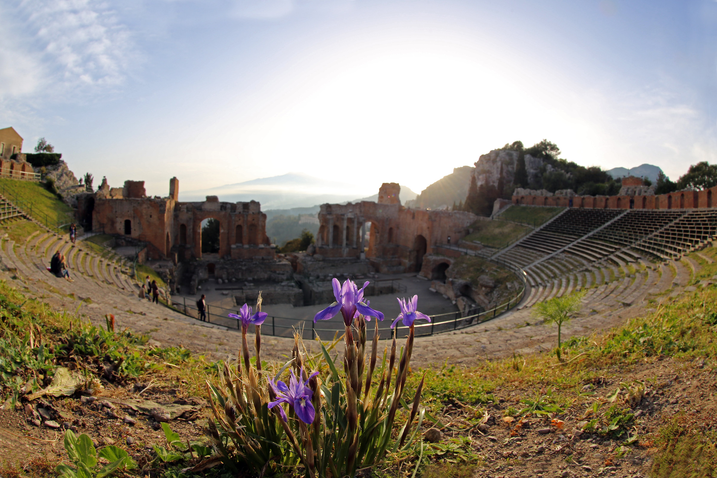 Fiorello al teatro greco di Taormina