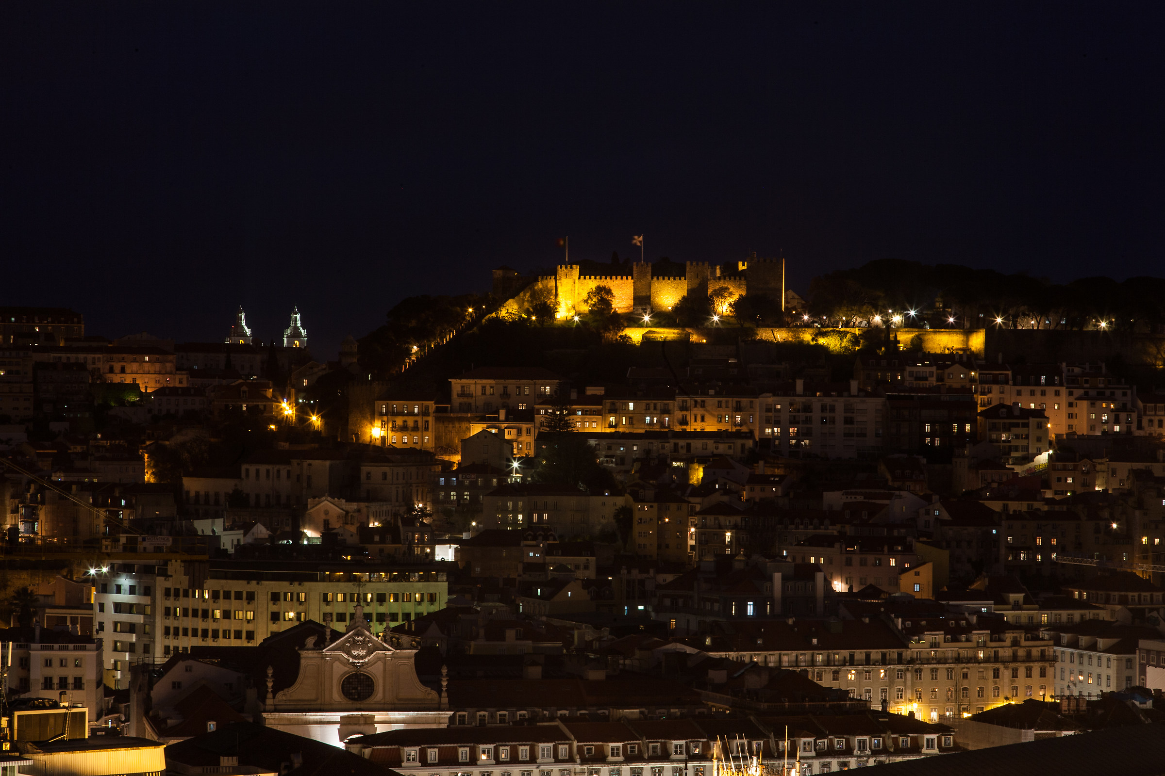 Lisbon by night