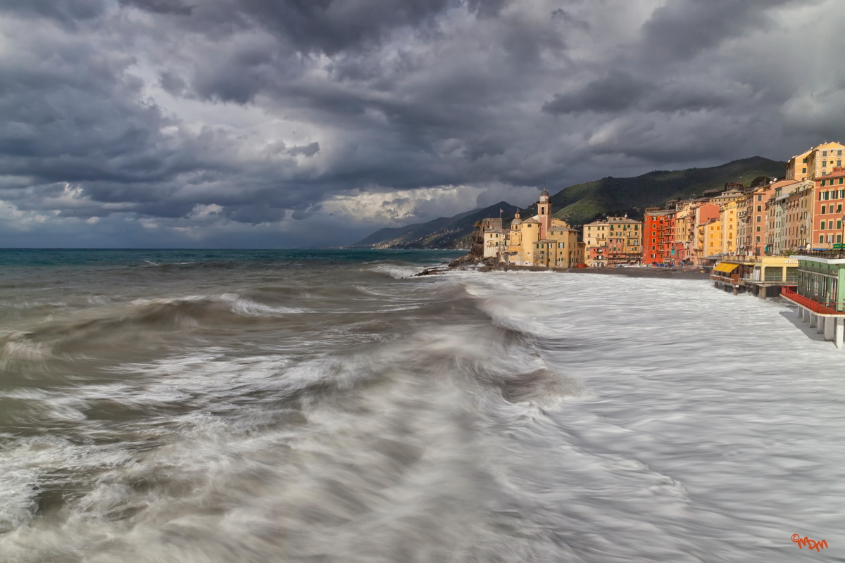 Mareggiata a Camogli