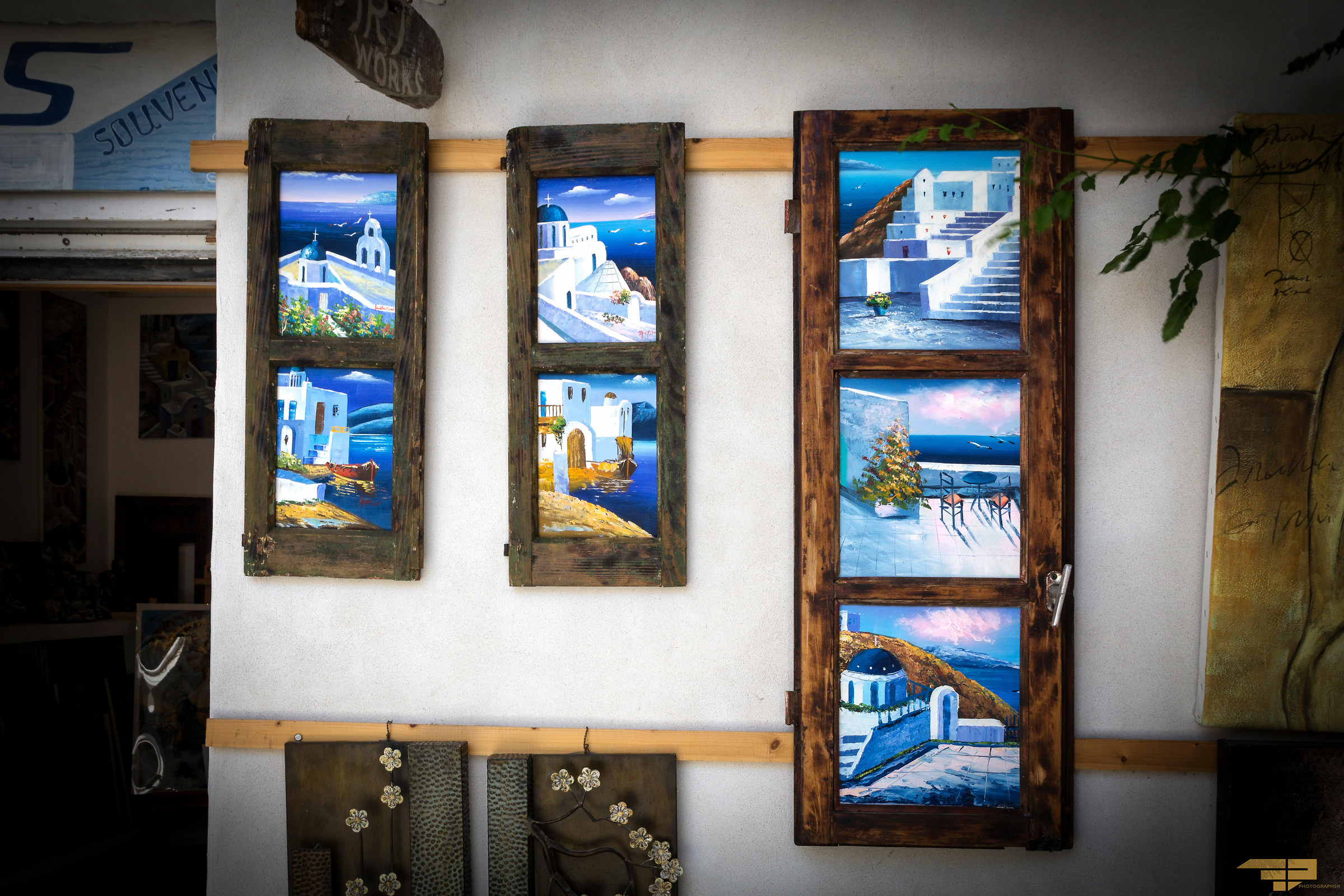 Finestre di Santorini