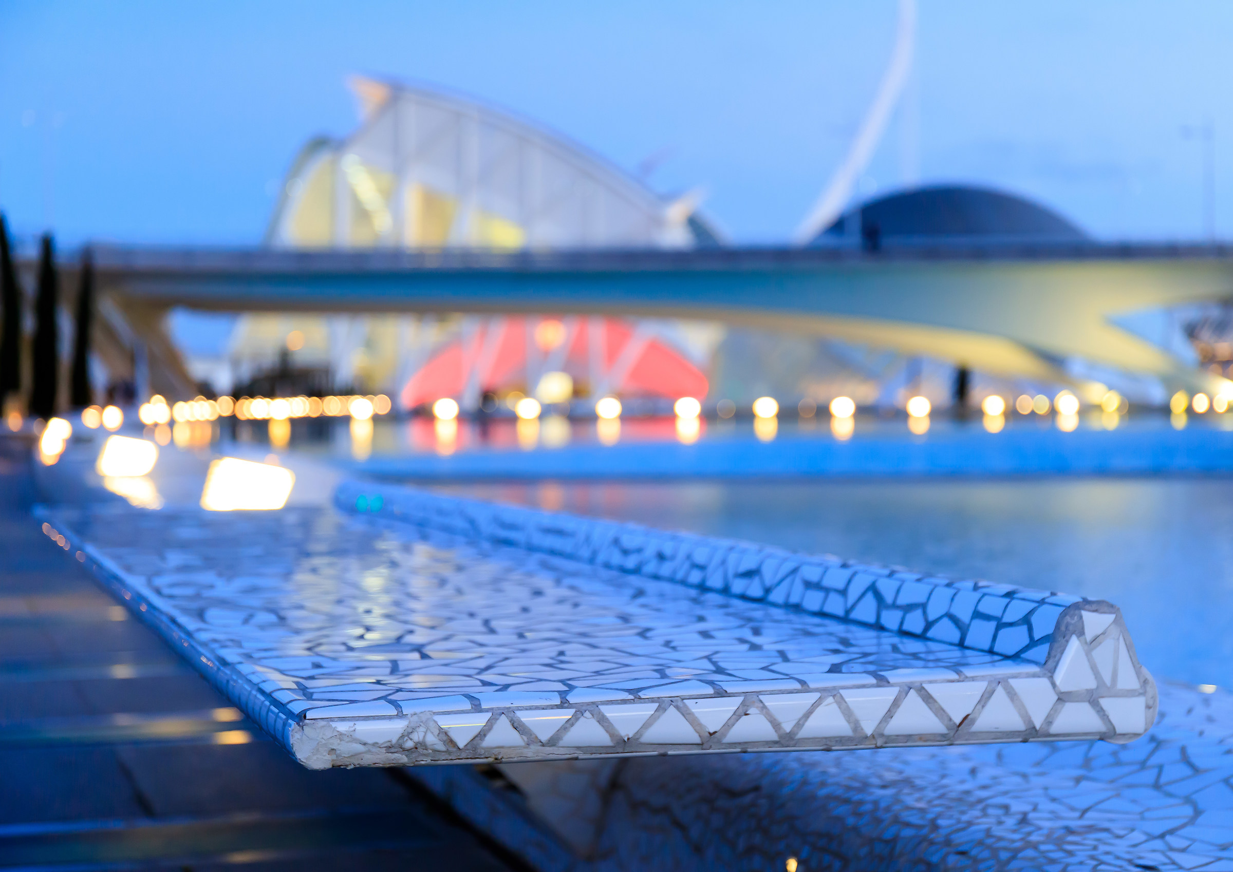 The bench City Arts Valencia