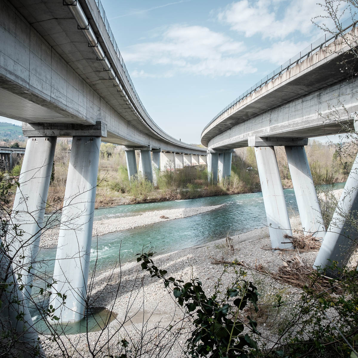 The Rhine at Sasso Marconi, April 2018