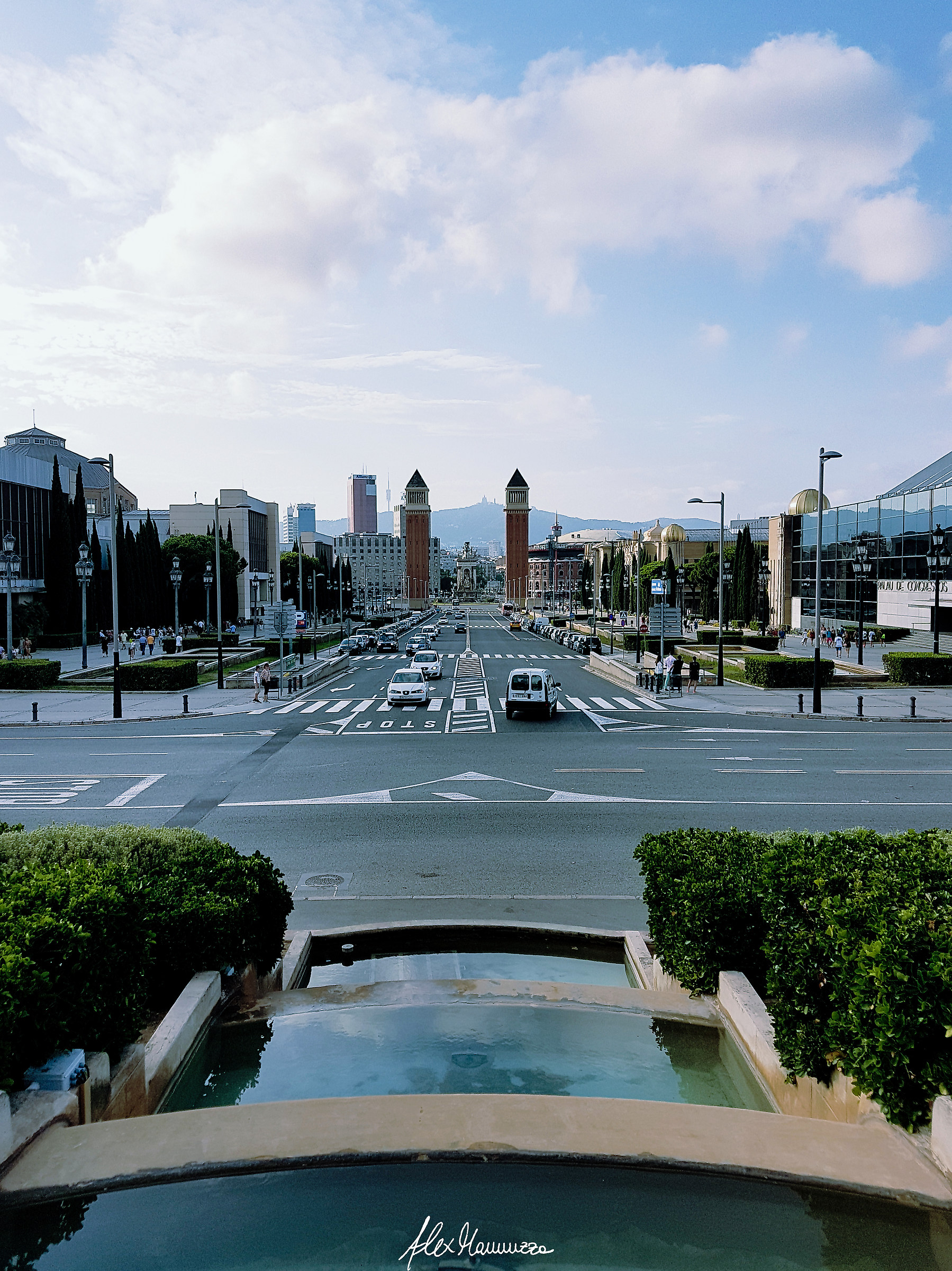 Street Montjuic