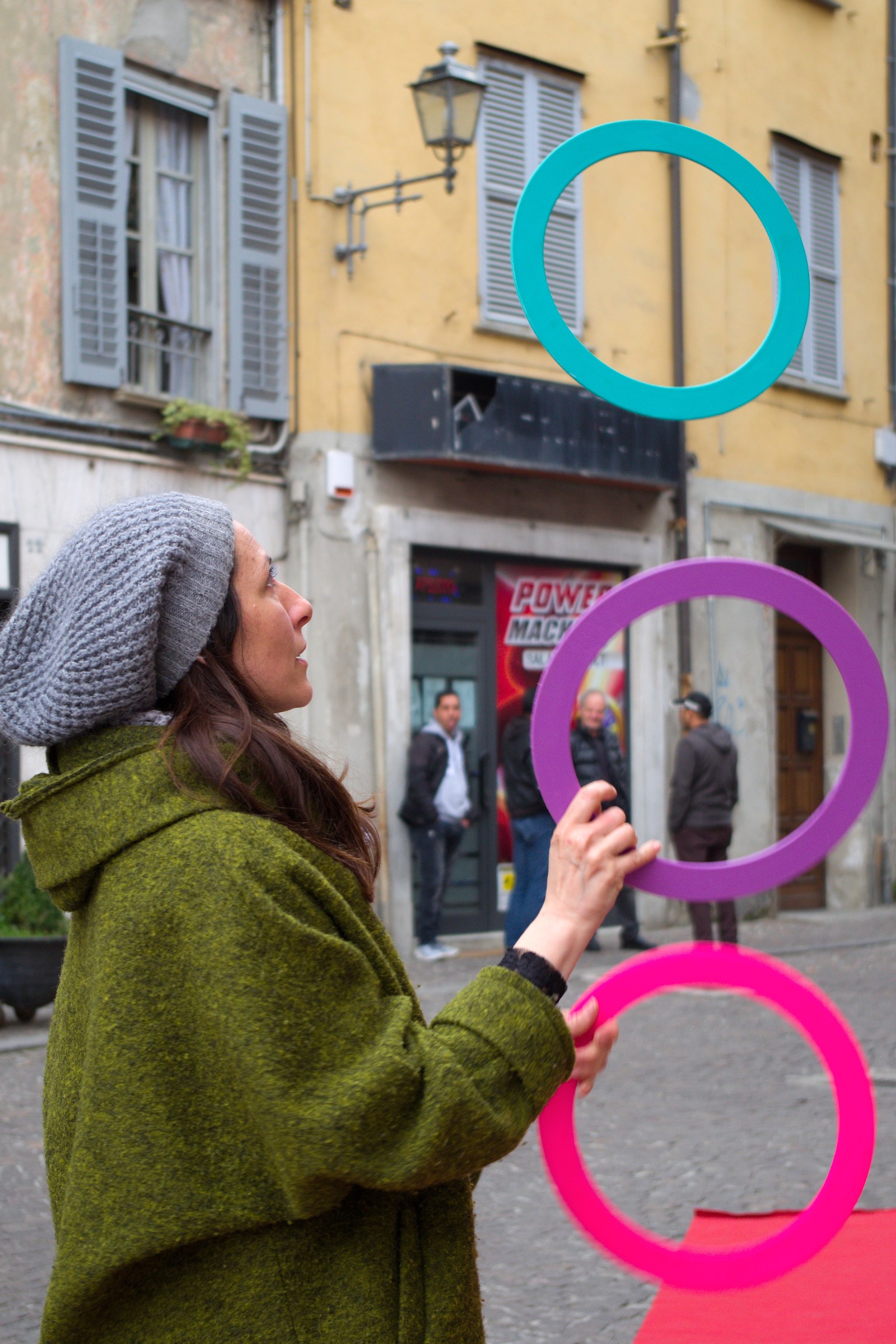 Giocolando con i cerchi