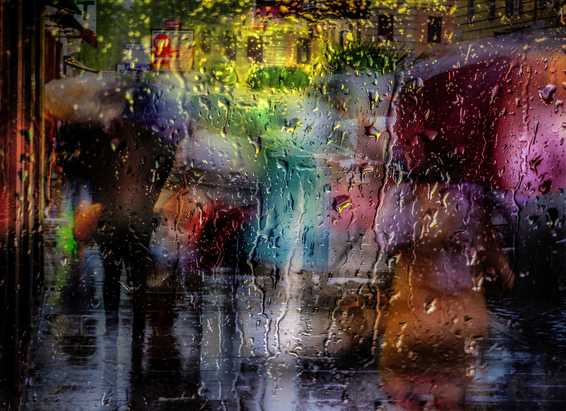 ...un pomeriggio sotto la pioggia