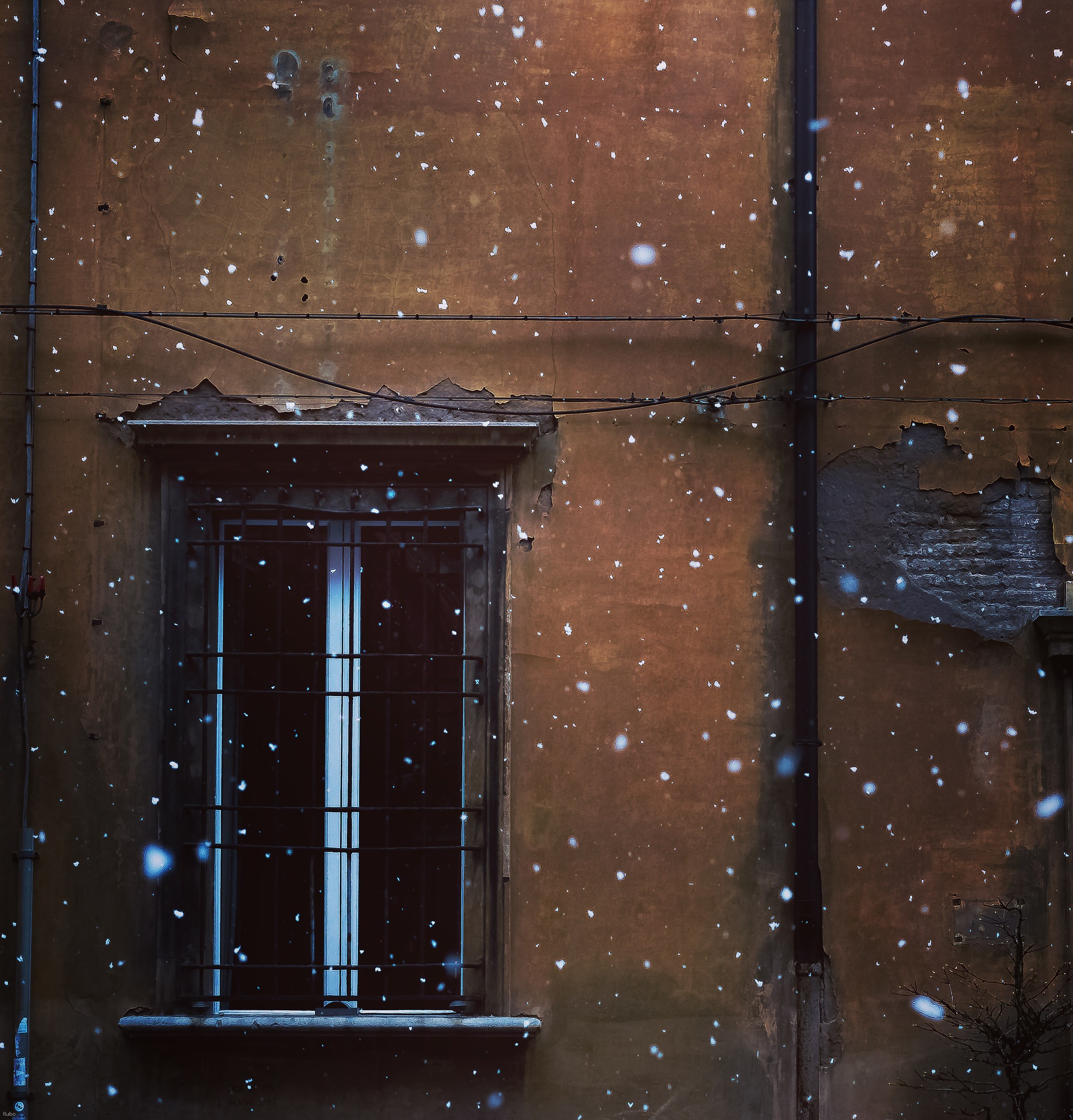 Davanzale innevato