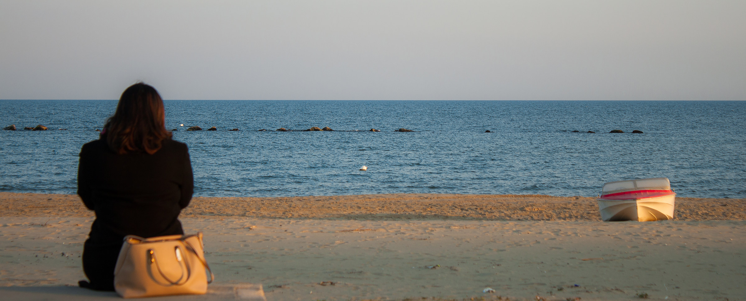 The whole ... sky, sea, land, you