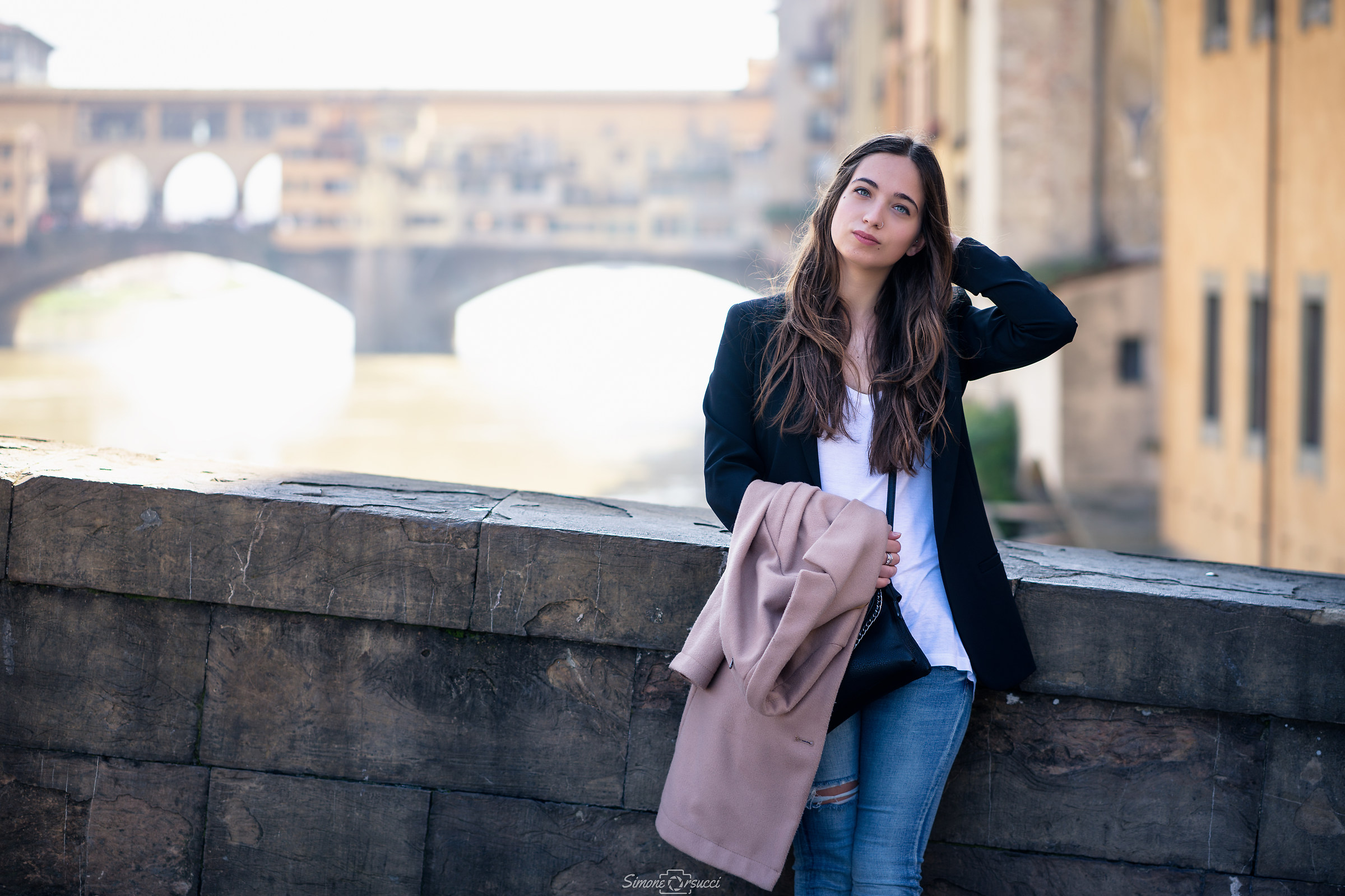 Michela and Ponte Vecchio