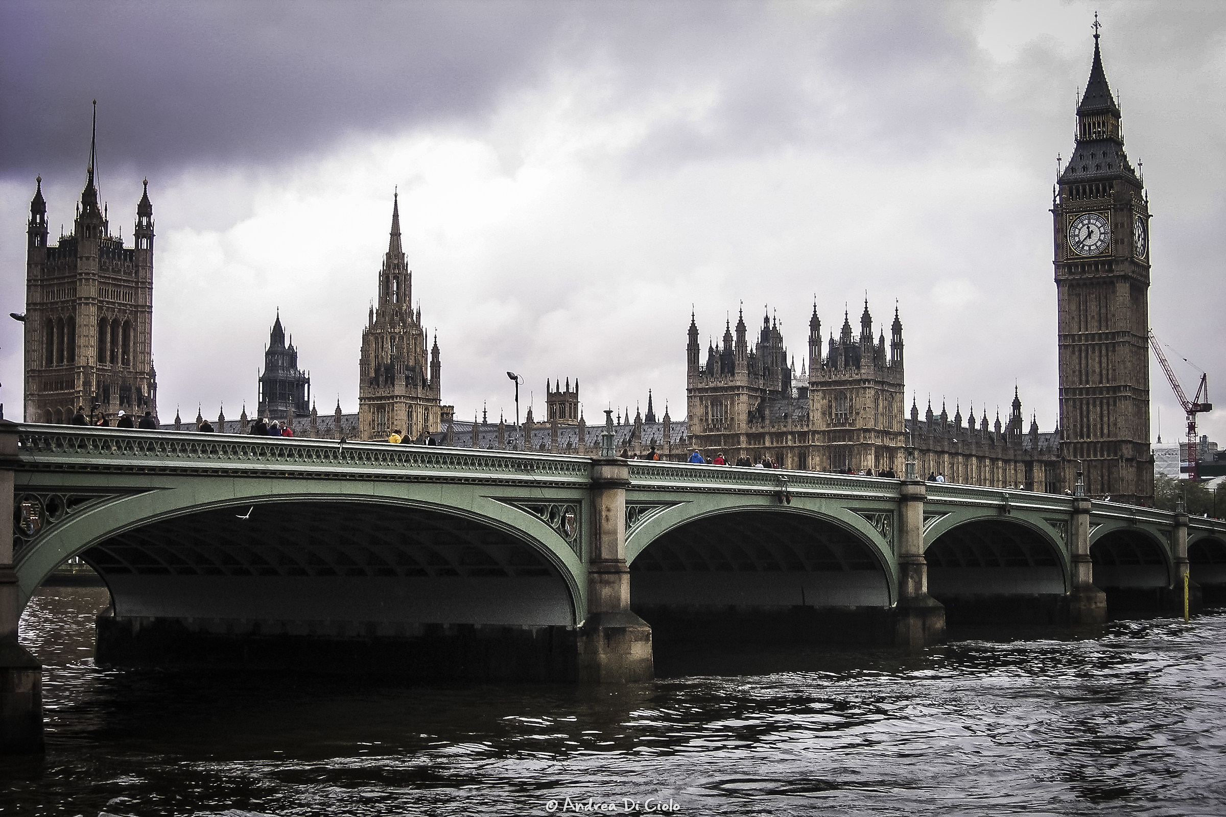 Houses of Parliament and Big Ben in London