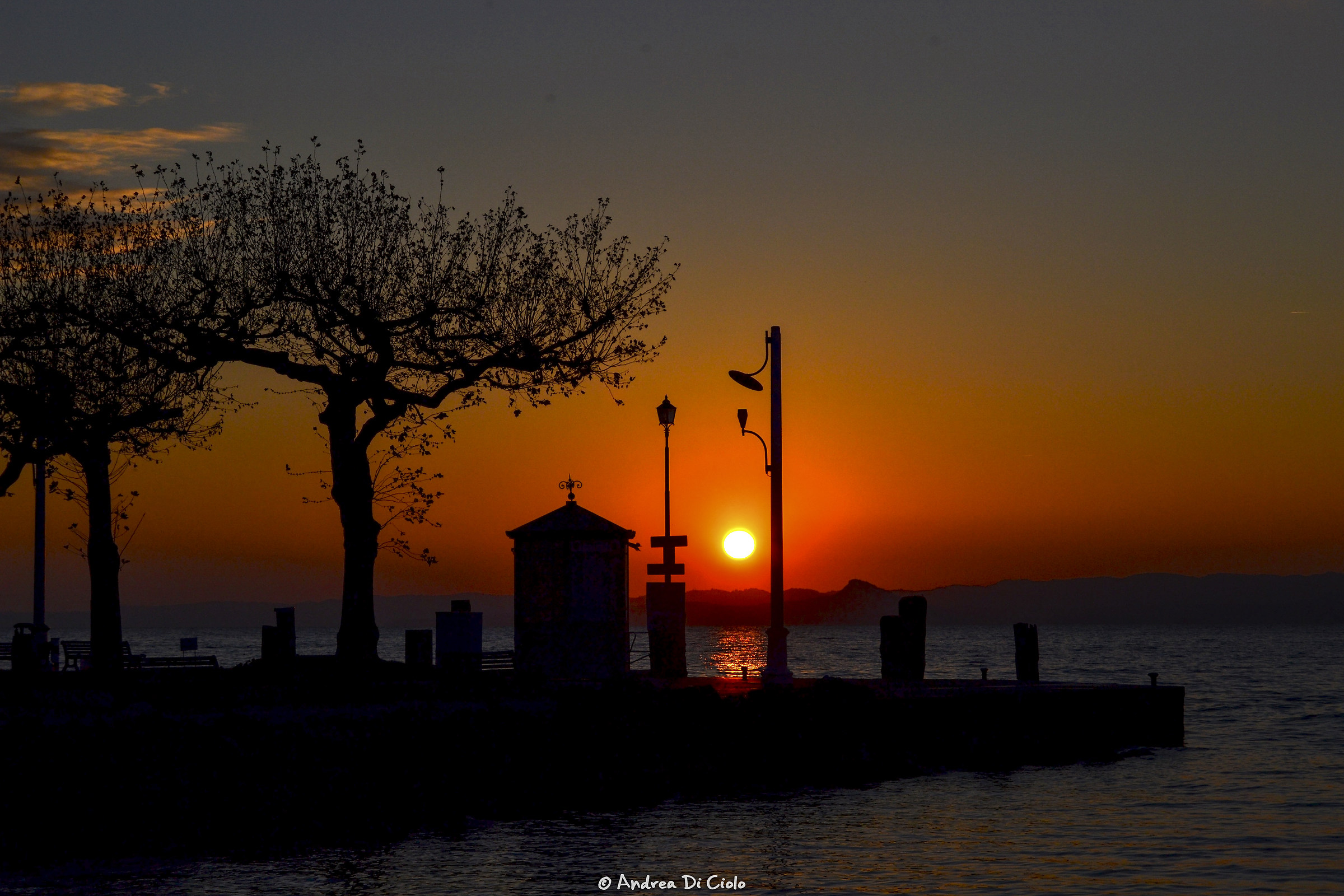 Molo sul Garda a Torri del Benaco