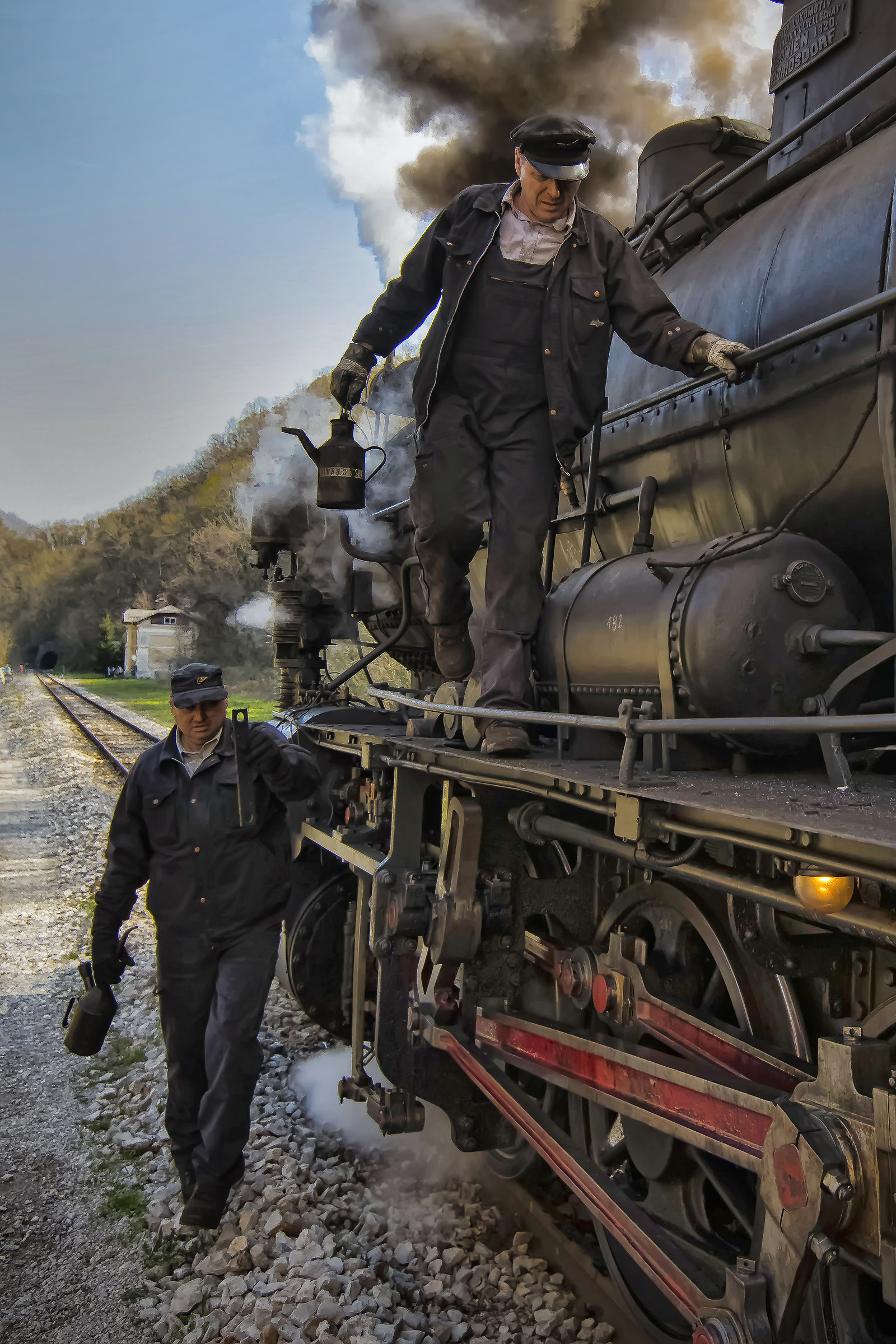 Nella stazione di utensili