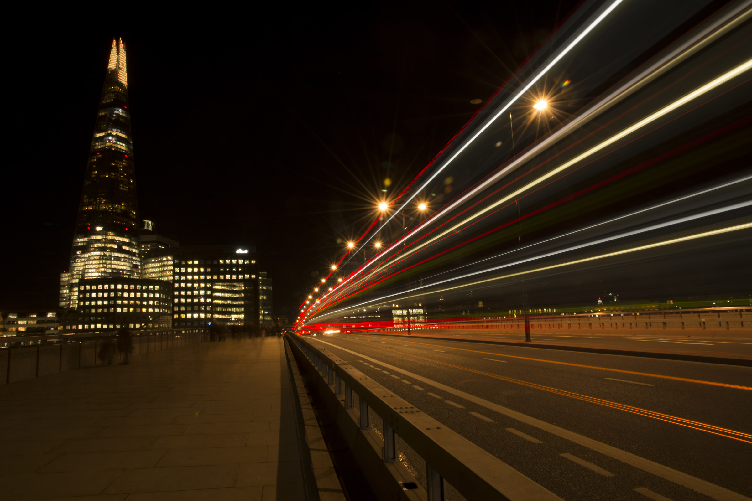 London Bridge By Night