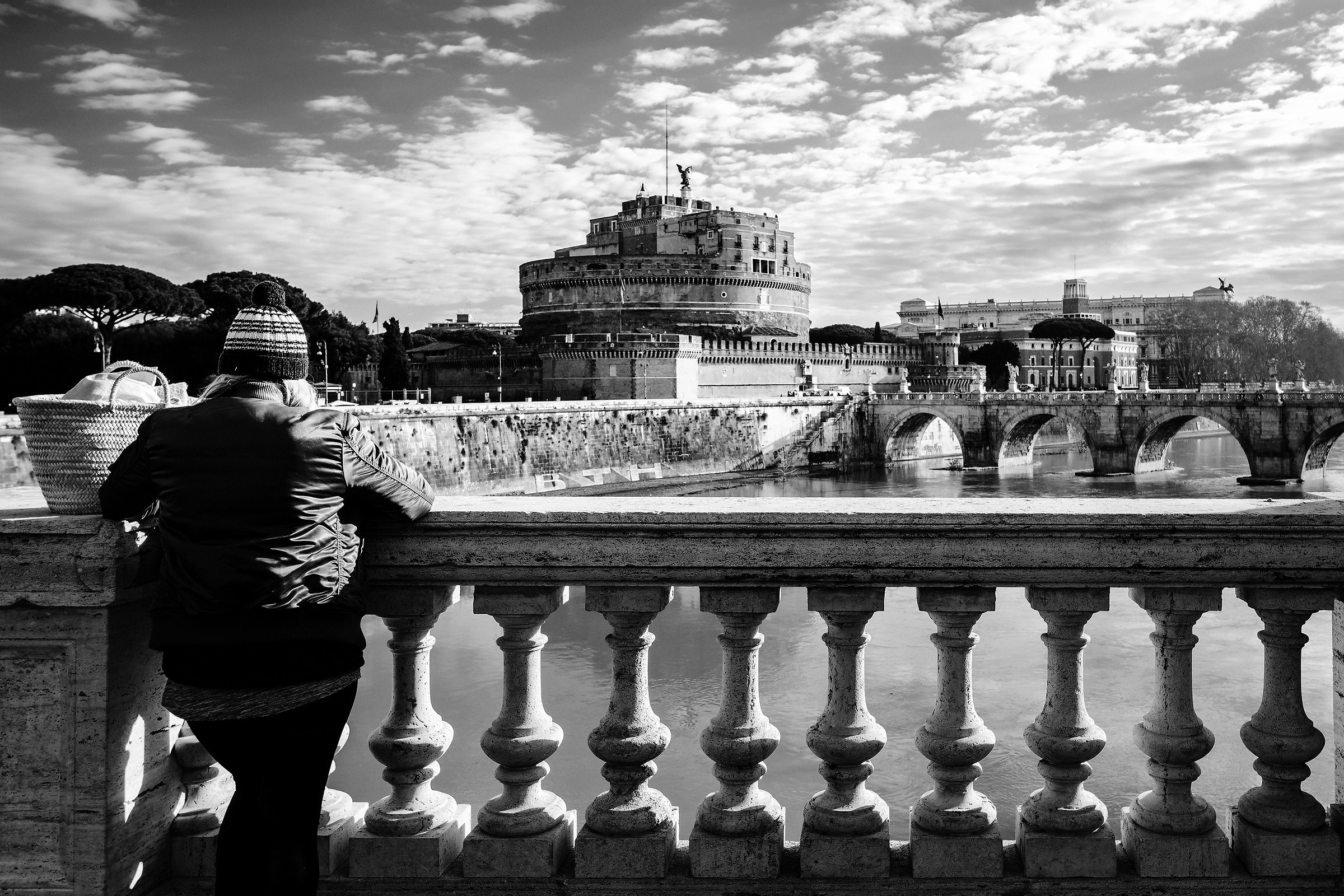 I admire a moment at the beginning of the day.