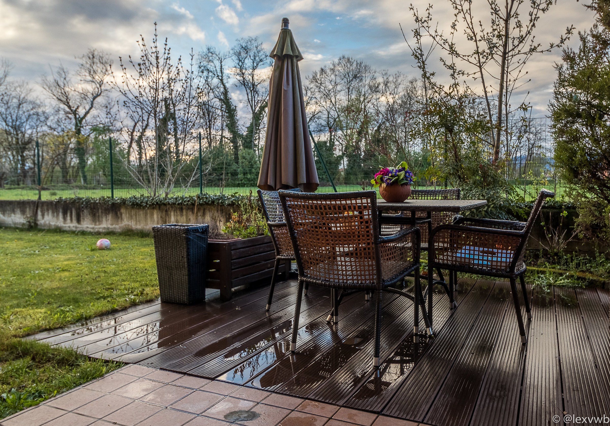 Waiting for the warmth