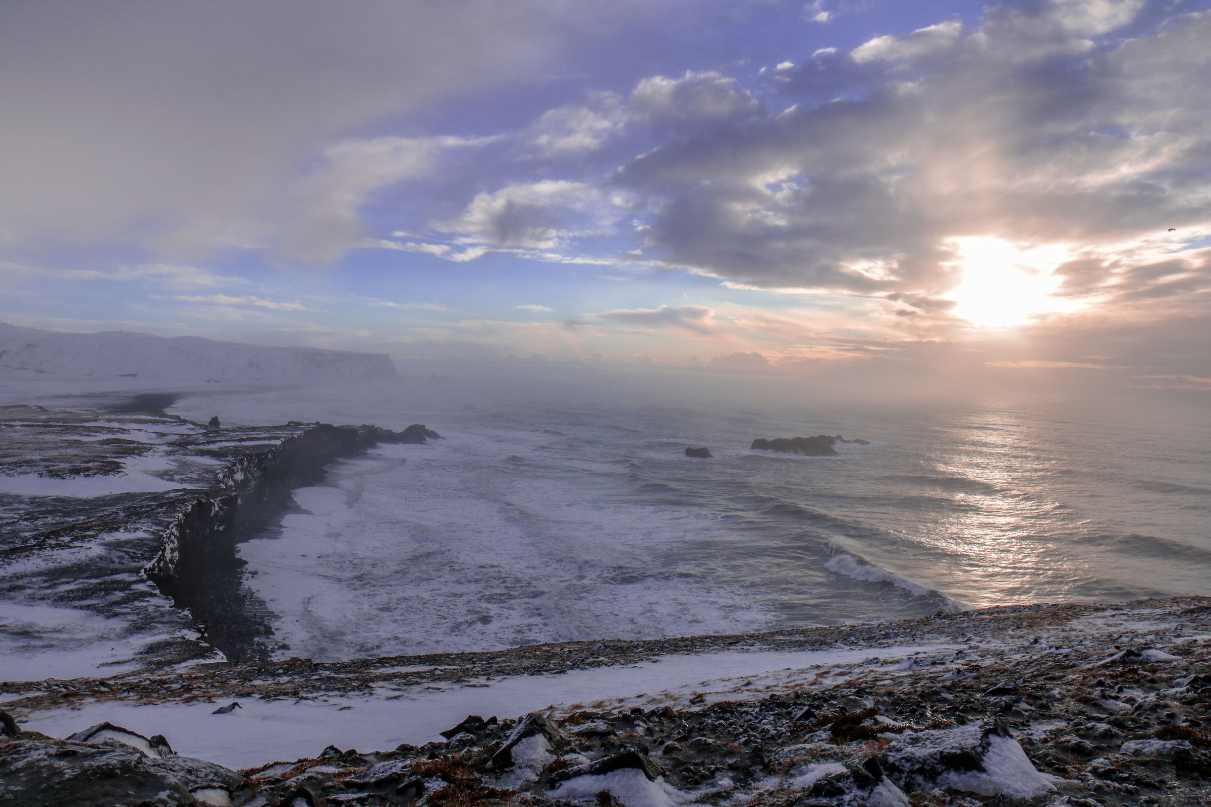 Vista dal promontorio di Dyrholaey