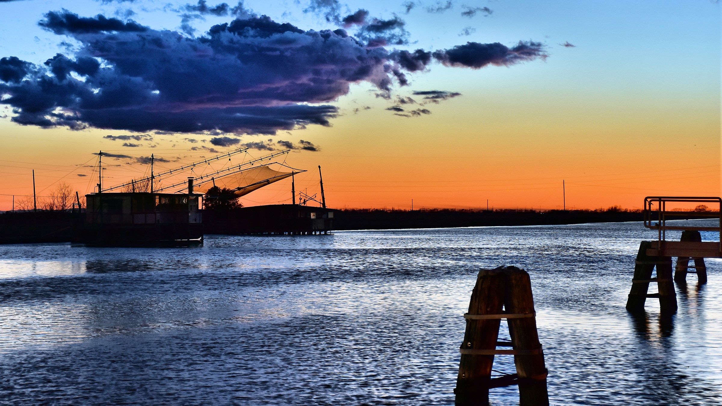 reflection of the sky