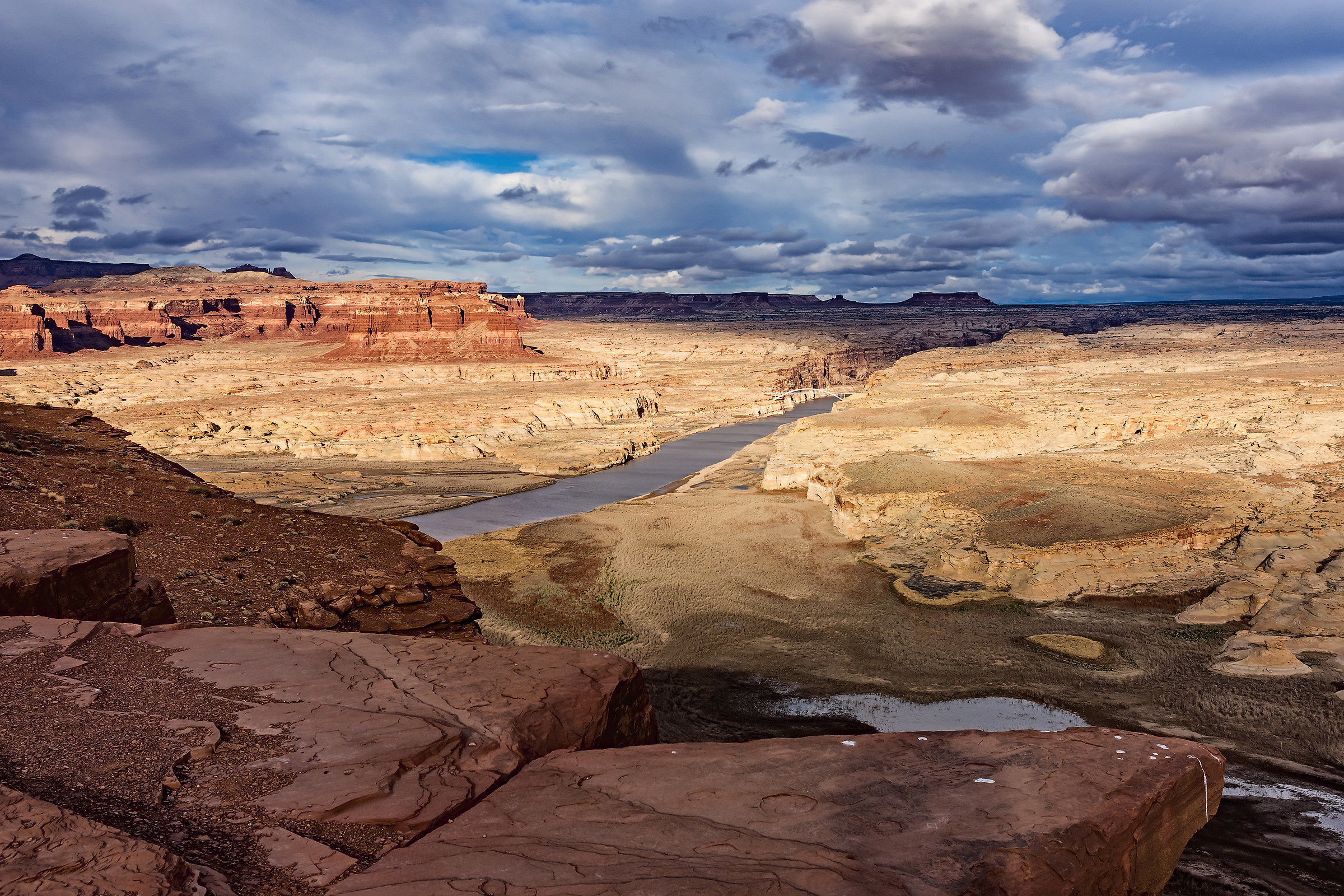 Sunset over the Colorado River before Lake Powell