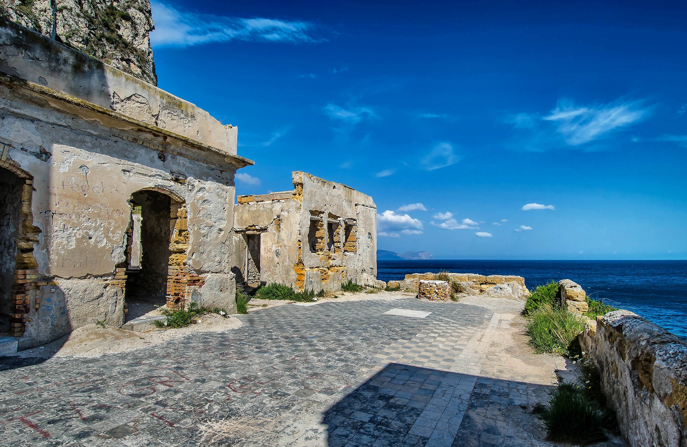 The ruins of Capo Zafferano