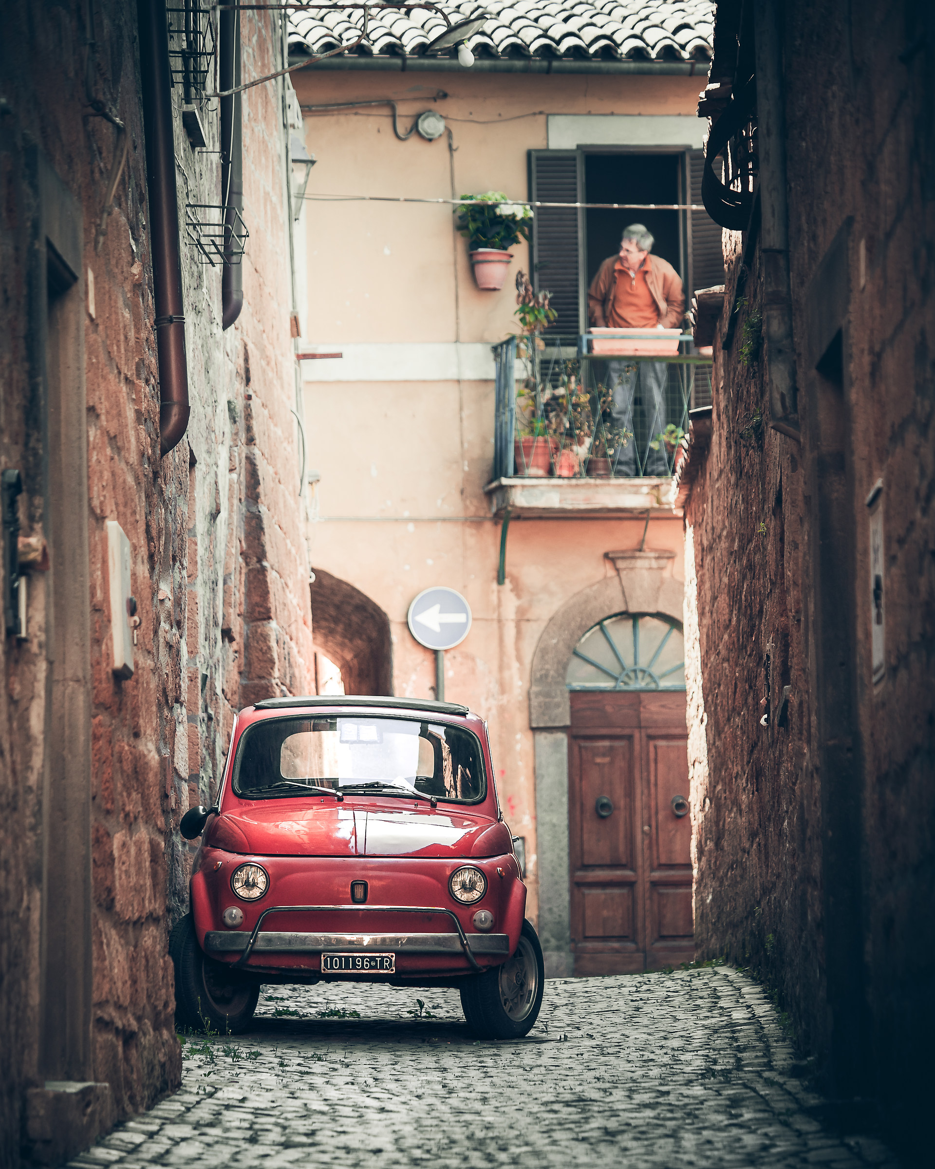 The streets of Orvieto