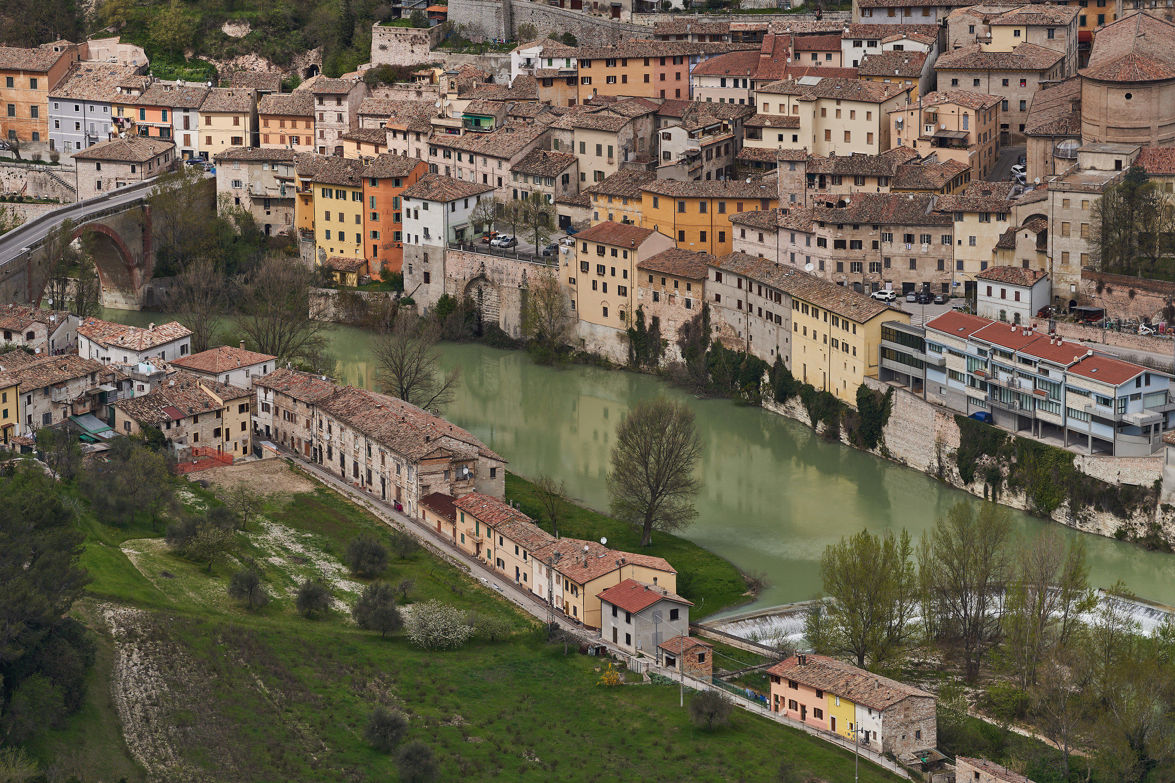Fossombrone-view from the convent