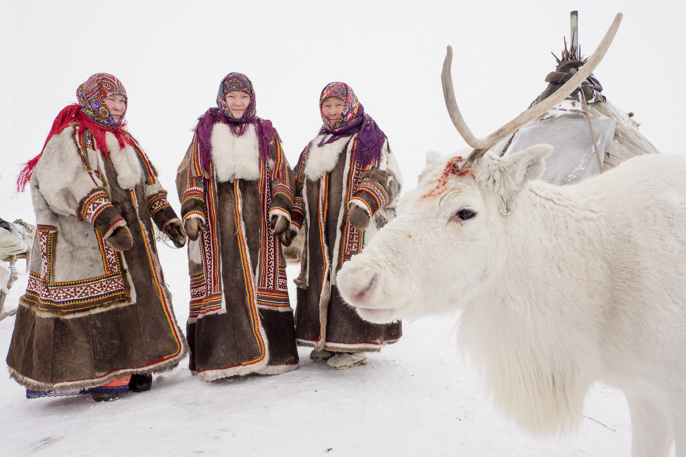 Villaggio di pastori nomadi