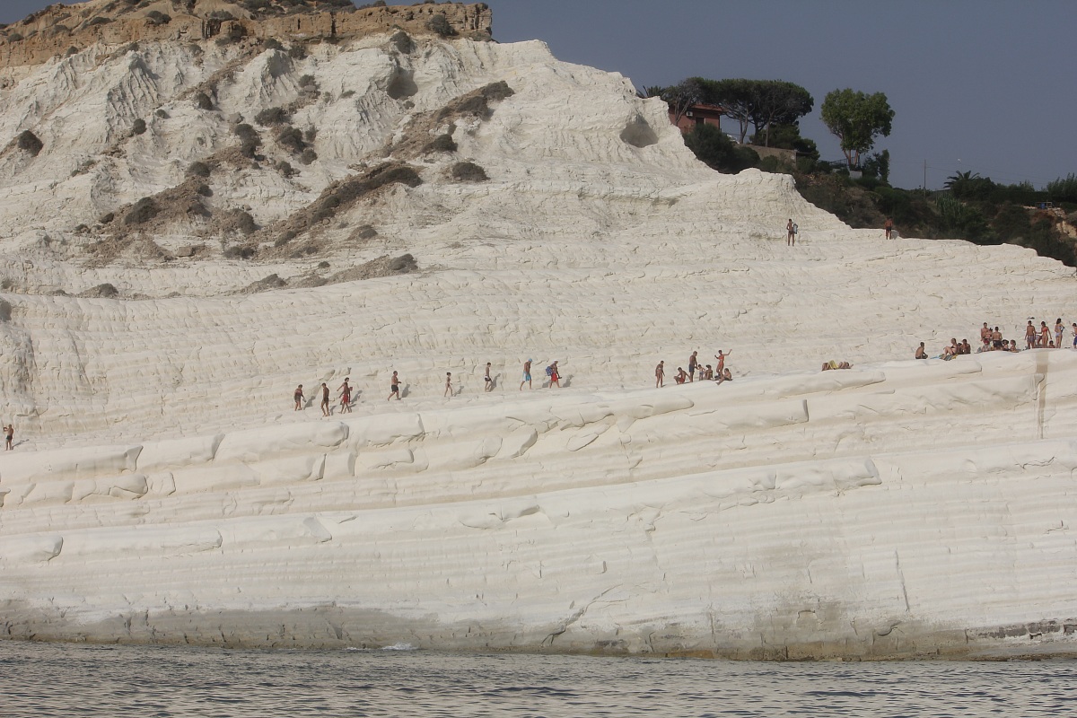 walking on the scale of the Turks (Ag)