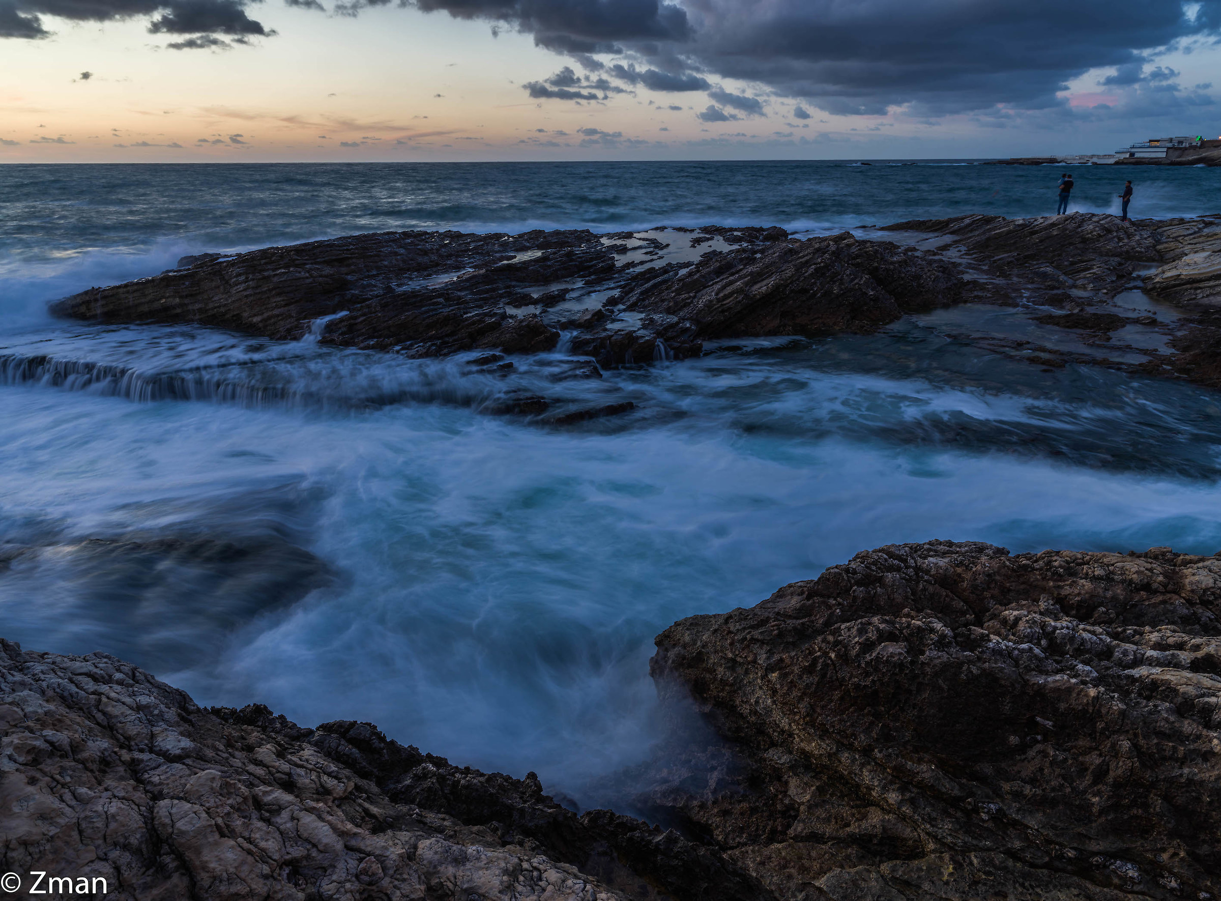 Tramonto alle rocce Al Raouche