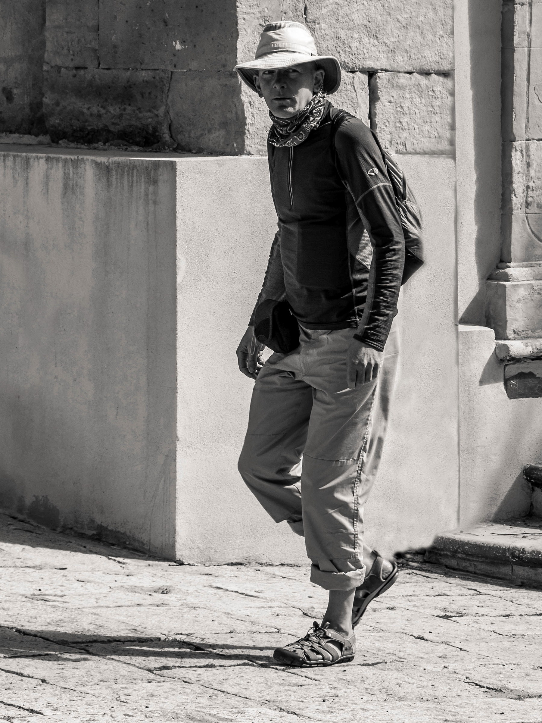 Quanta strada nei miei sandali....