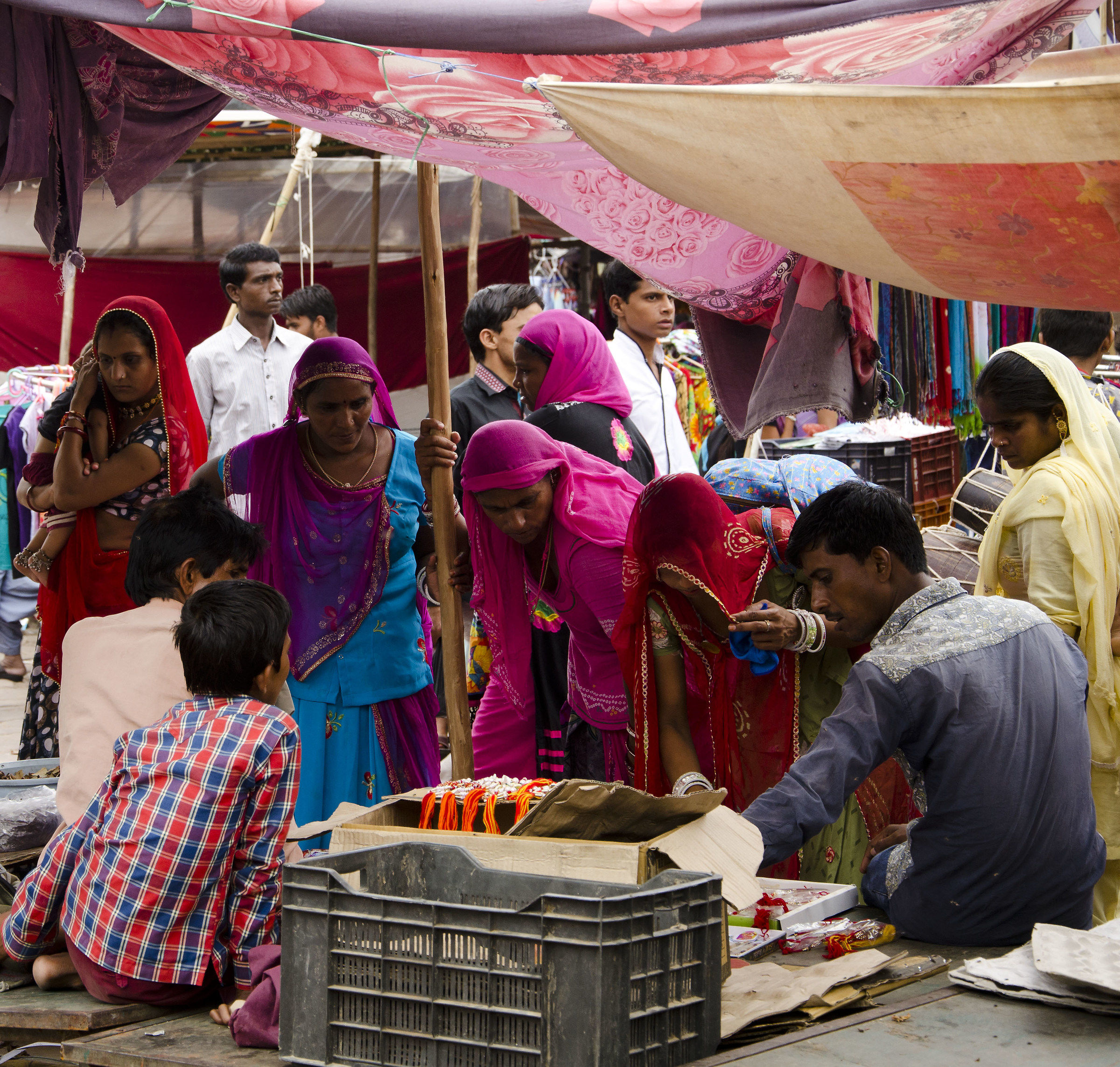 Donne al mercato di Jodhpur