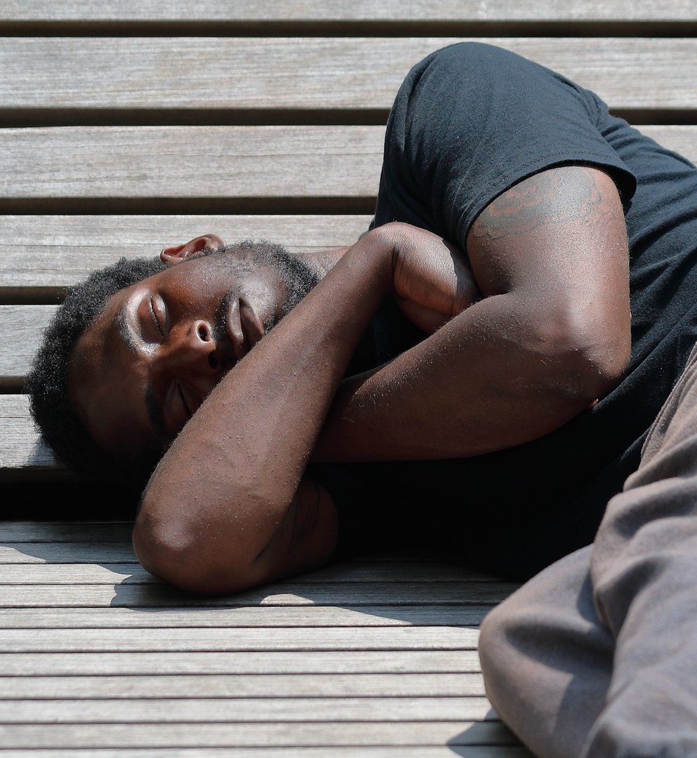 New York, work break