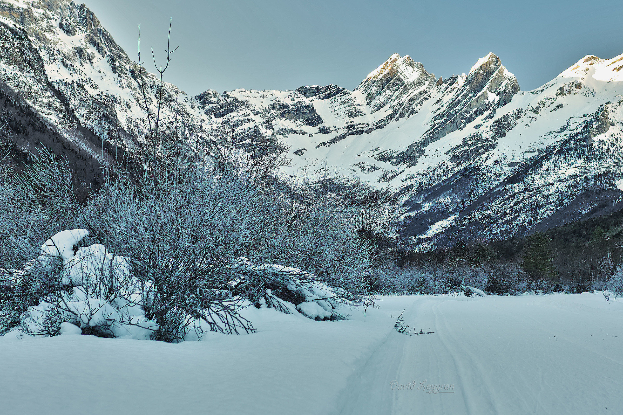 winter Pyrenées Spain